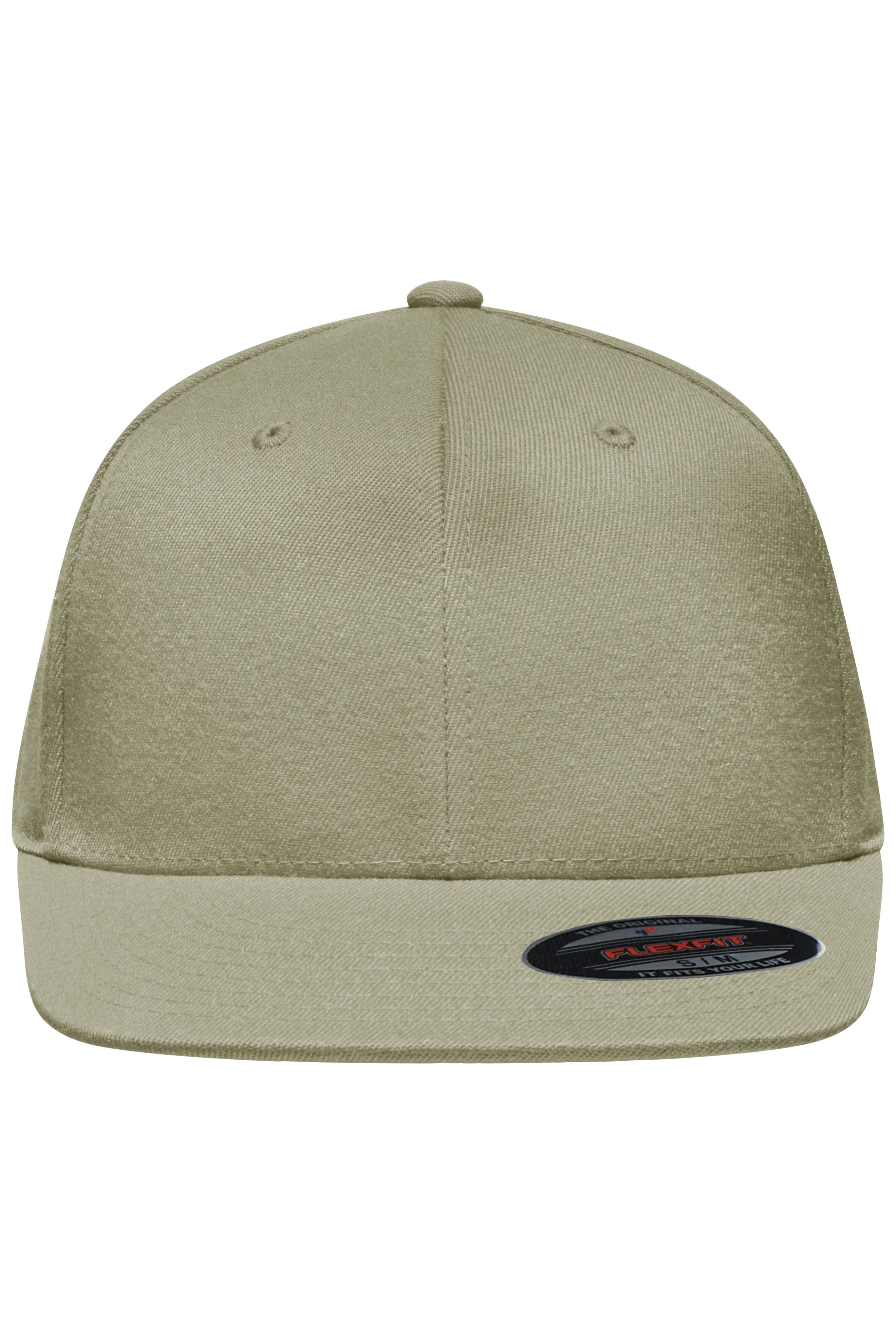 MB6184 - Flexfit® Flat Peak Cap in khaki Größe S/M von Daiber