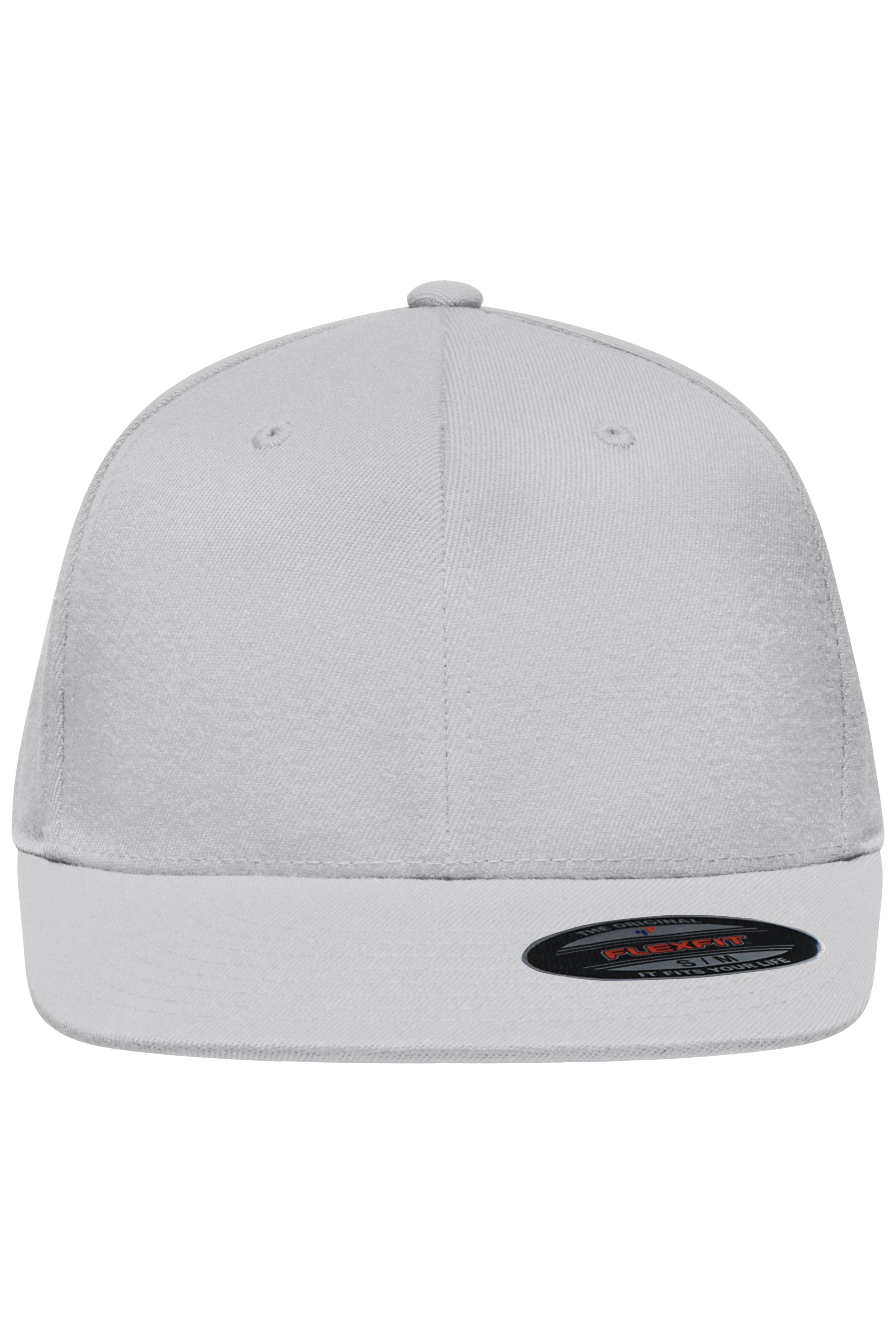 MB6184 - Flexfit® Flat Peak Cap in light-grey Größe S/M von Daiber