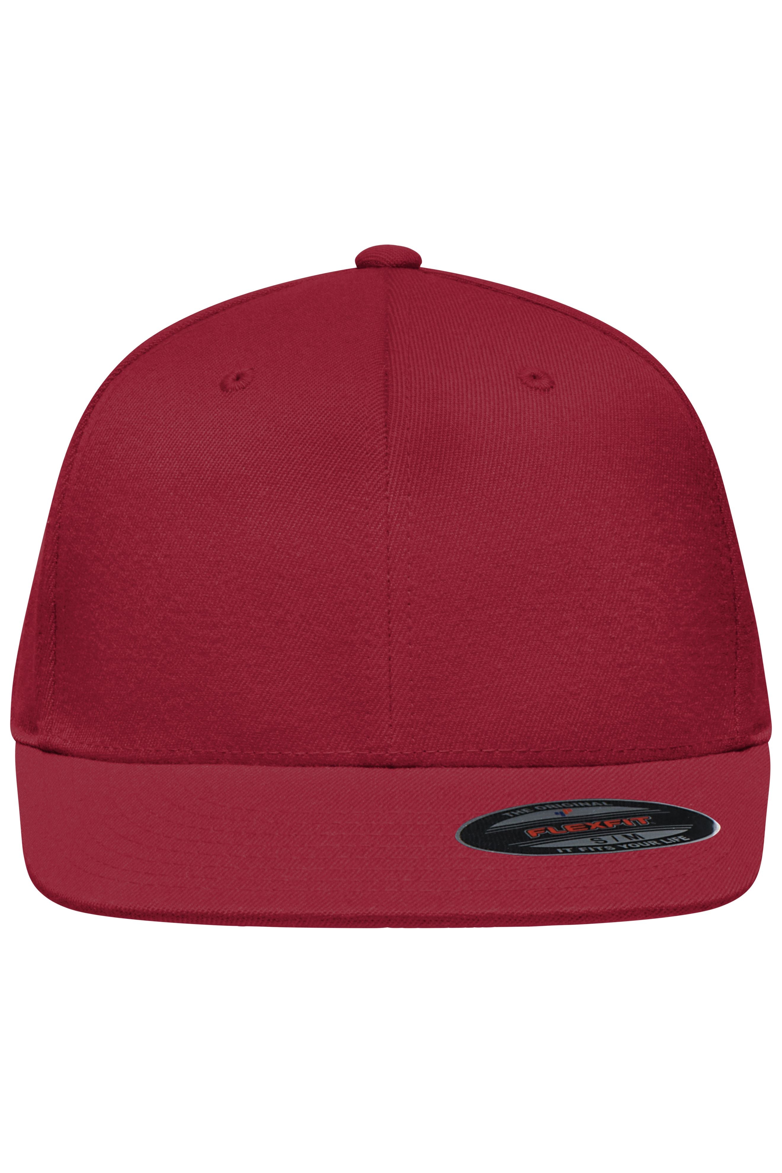MB6184 - Flexfit® Flat Peak Cap in wine Größe S/M von Daiber