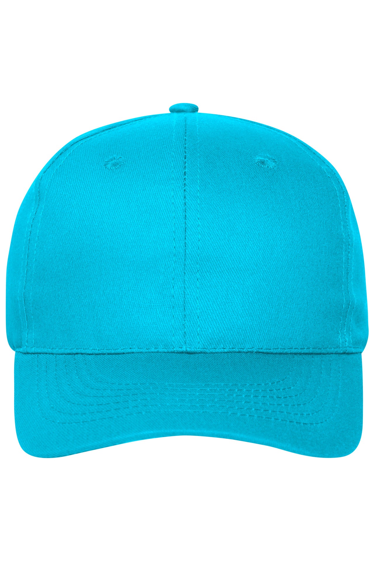 MB6236 - 6 Panel Cap Bio Cotton in turquoise Größe one size von Daiber