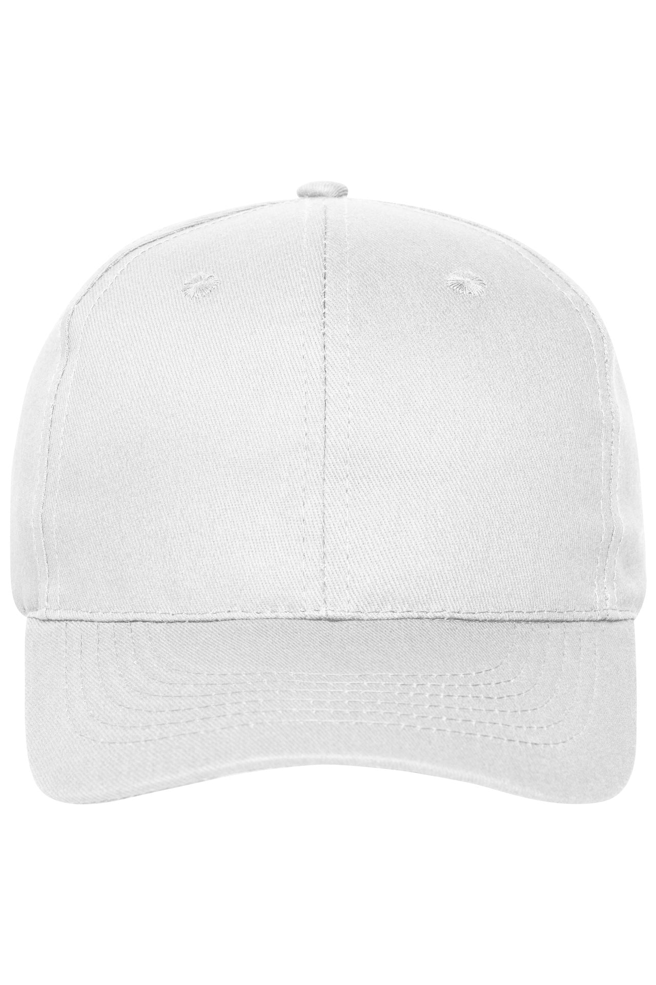 MB6236 - 6 Panel Cap Bio Cotton in white Größe one size von Daiber