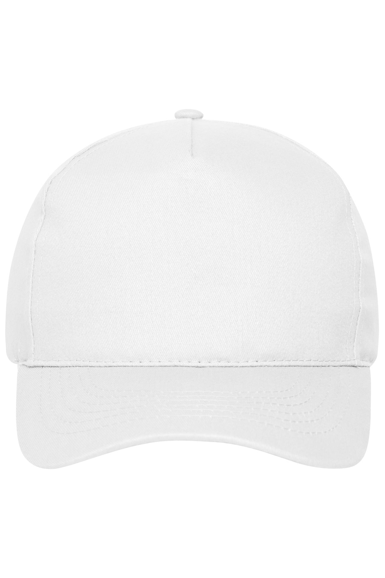 MB6237 - 5 Panel Cap Bio Cotton in white Größe one size von Daiber