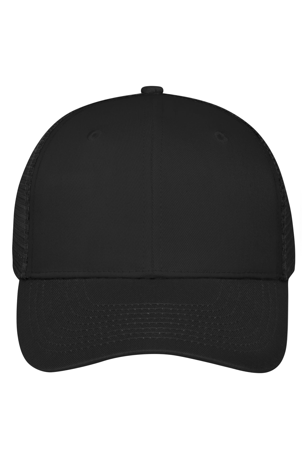 MB6239 - 6 Panel Mesh Cap in black/black Größe one size von Daiber