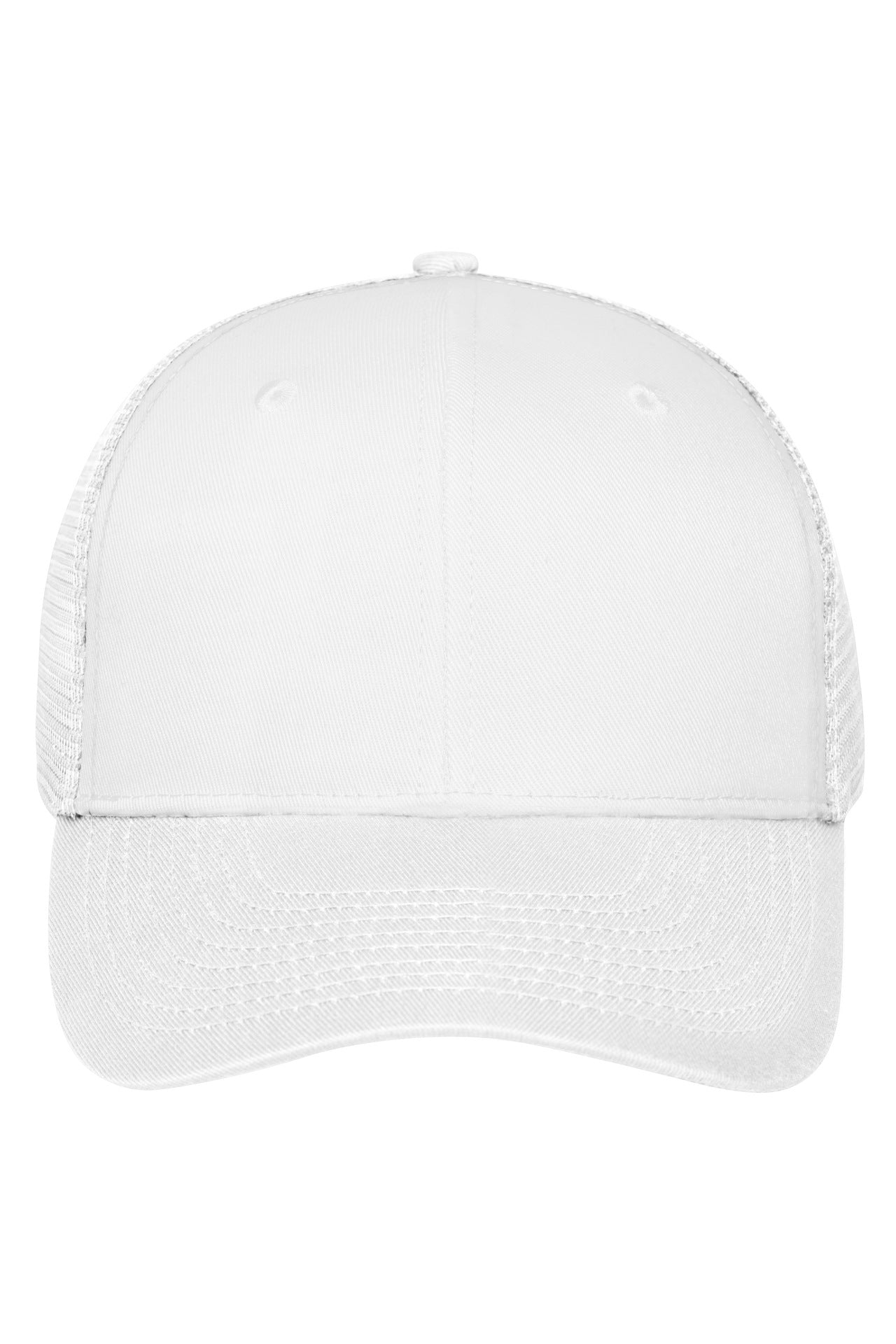 MB6239 - 6 Panel Mesh Cap in white/white Größe one size von Daiber
