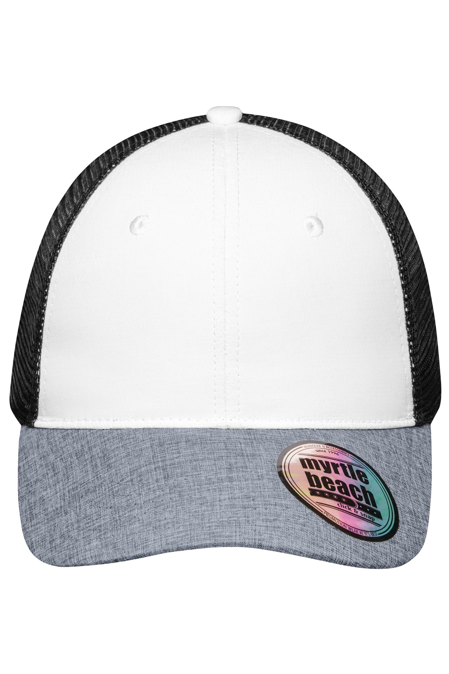 6 Panel Mesh Cap Mélange
