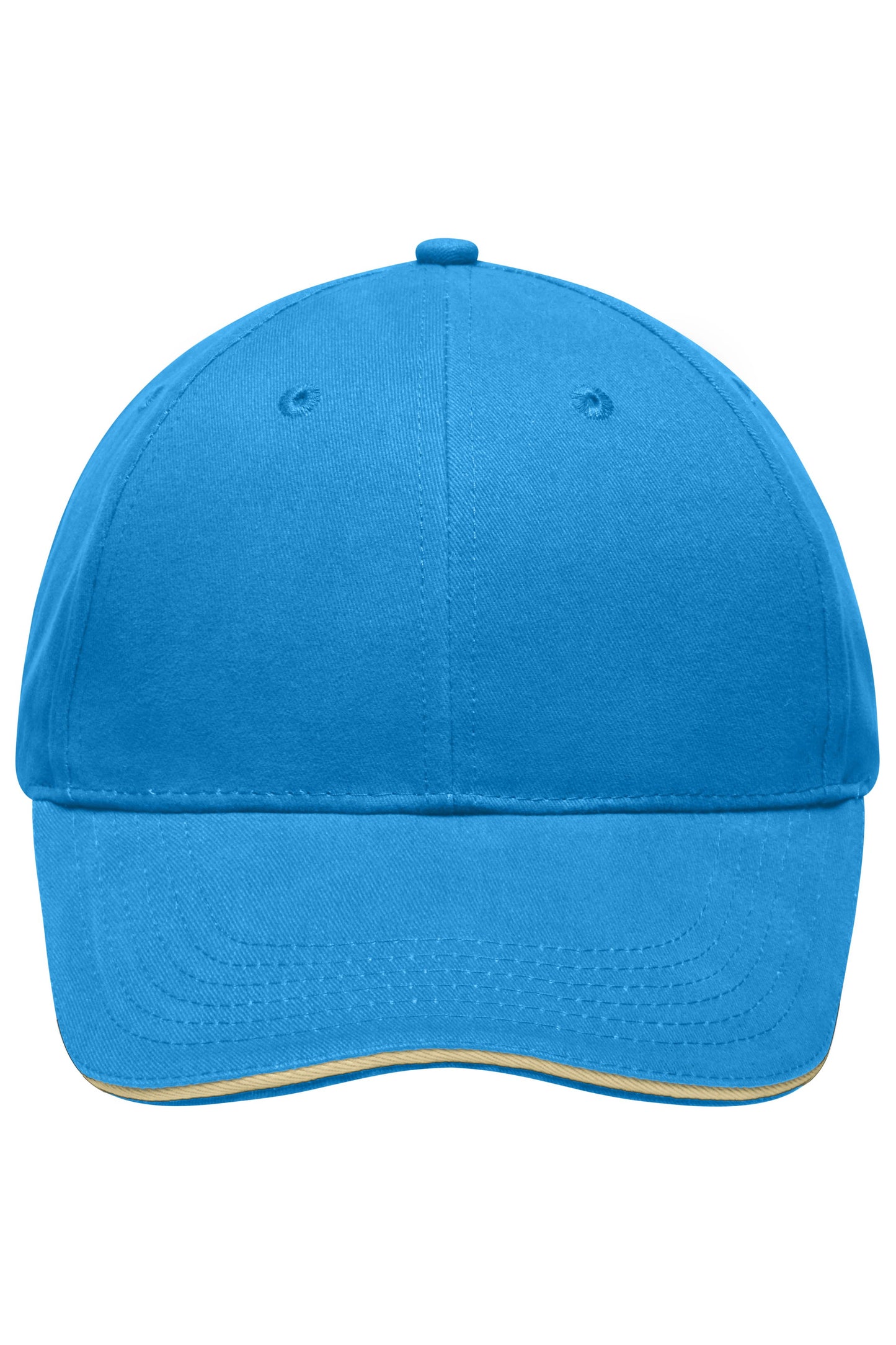 MB6541 - Light Brushed Sandwich Cap in turquoise/beige Größe one size von Daiber