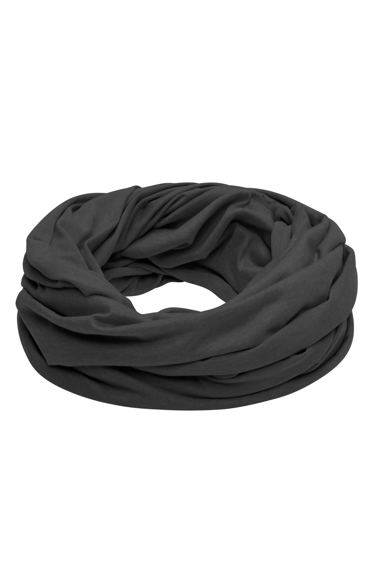 MB6578 - Heather Summer Loop-Scarf in black-melange Größe 75 x 80 cm von Daiber