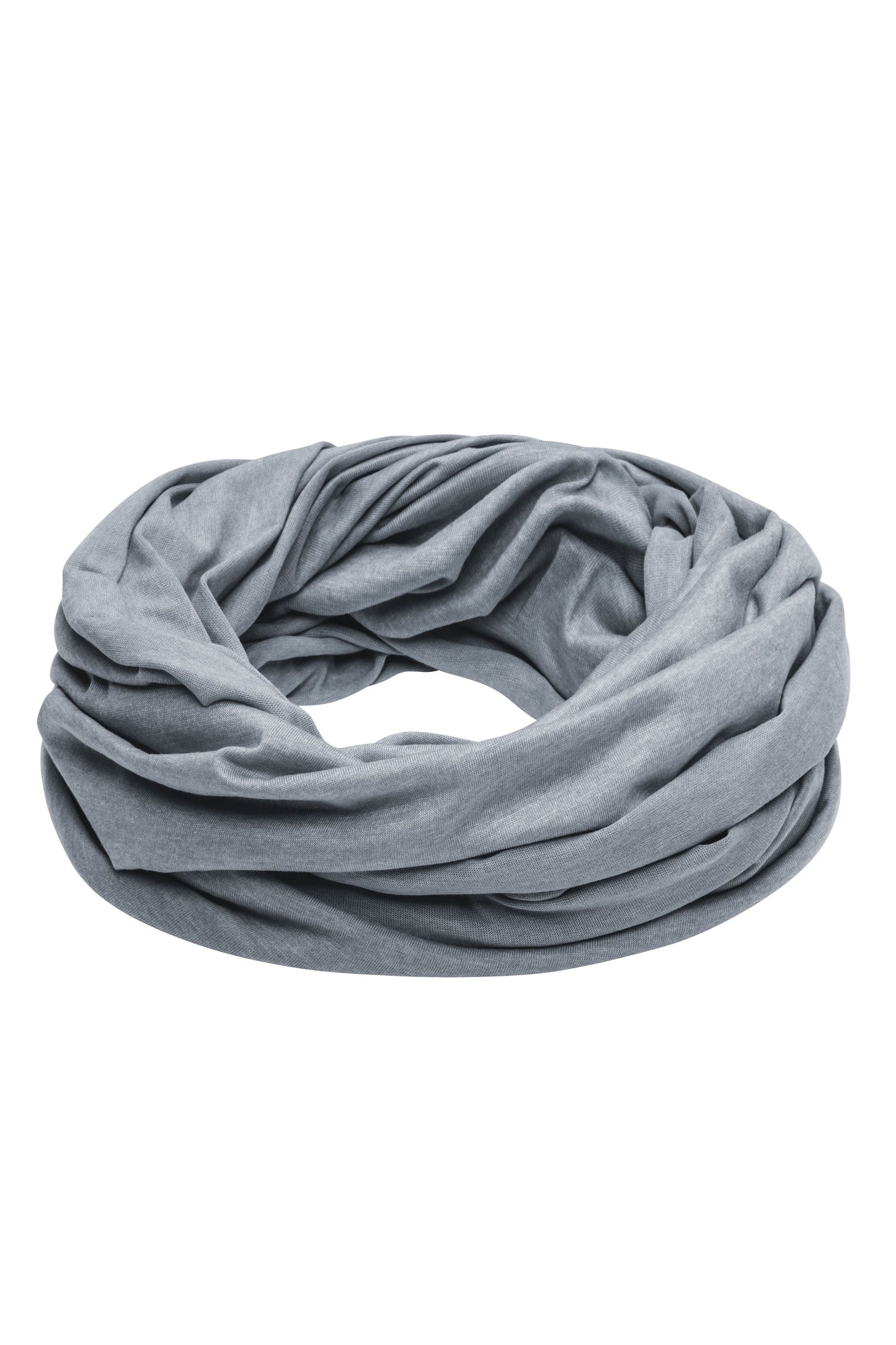 MB6578 - Heather Summer Loop-Scarf in grey-heather Größe 75 x 80 cm von Daiber