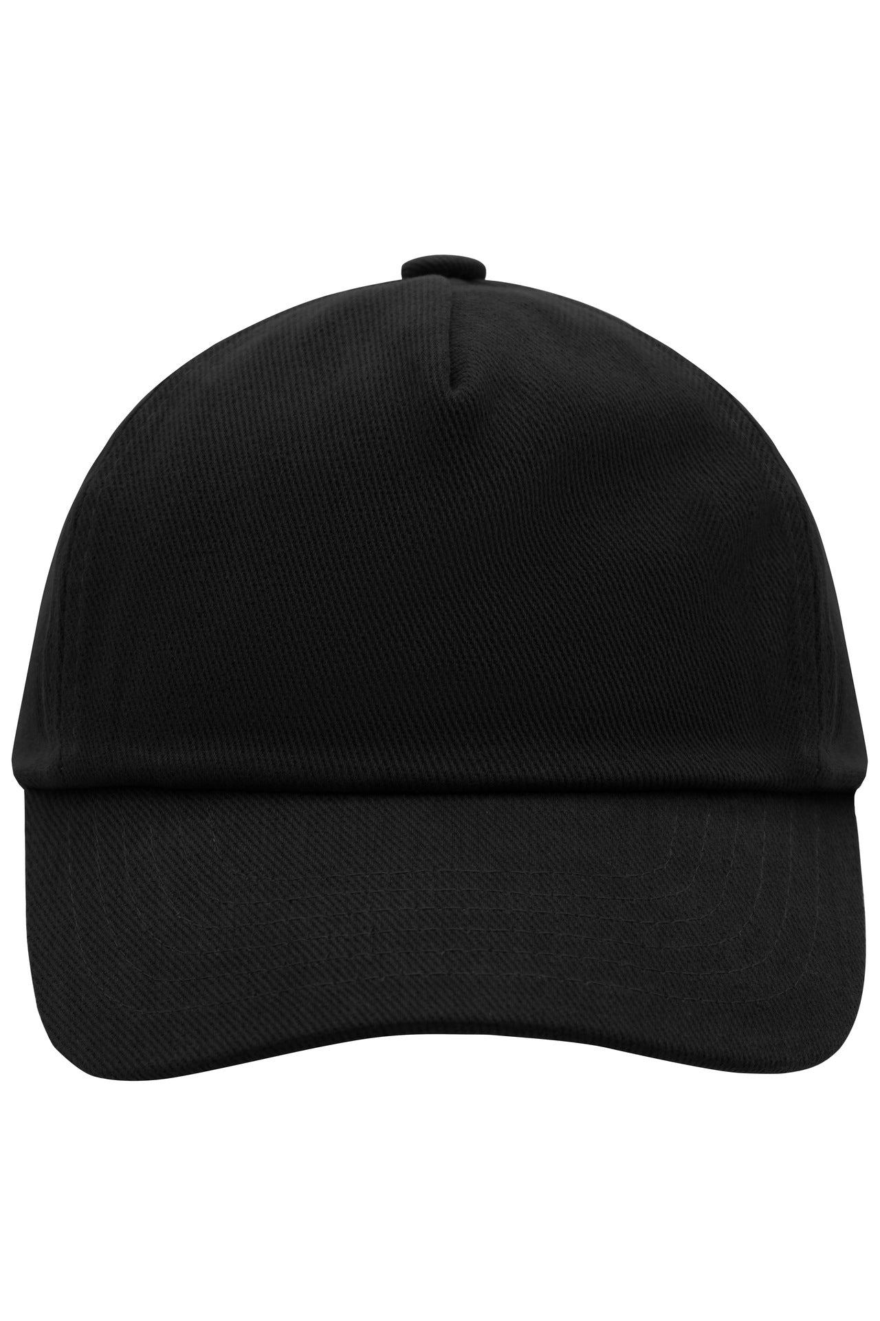 MB7010 - 5 Panel Kids' Cap in black Größe one size von Daiber