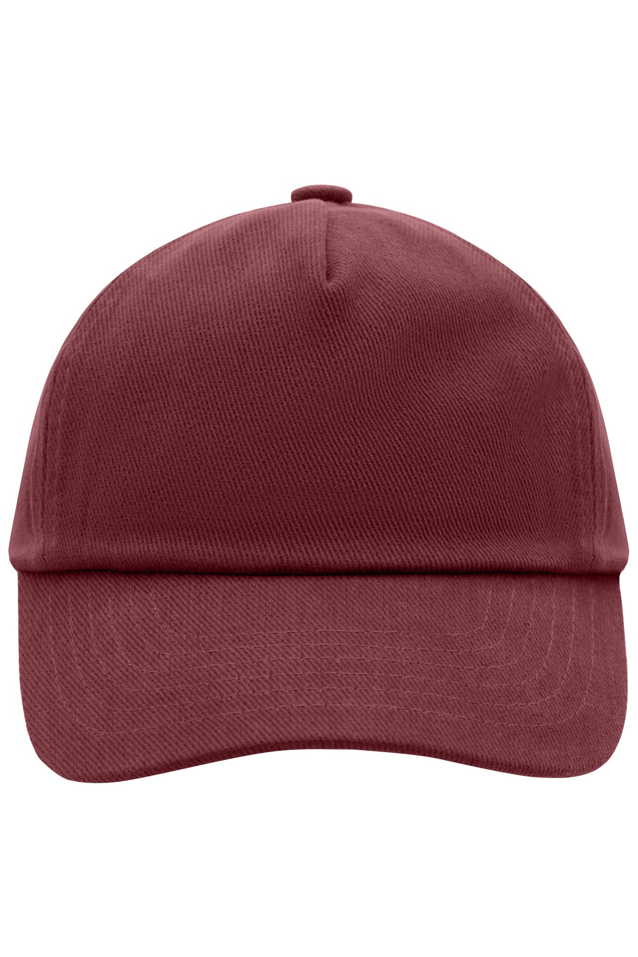 MB7010 - 5 Panel Kids' Cap in burgundy Größe one size von Daiber