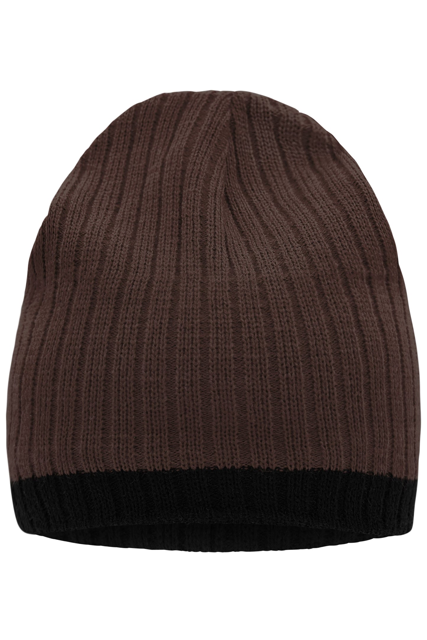 MB7102 - Knitted Hat in coffee/black Größe one size von Daiber