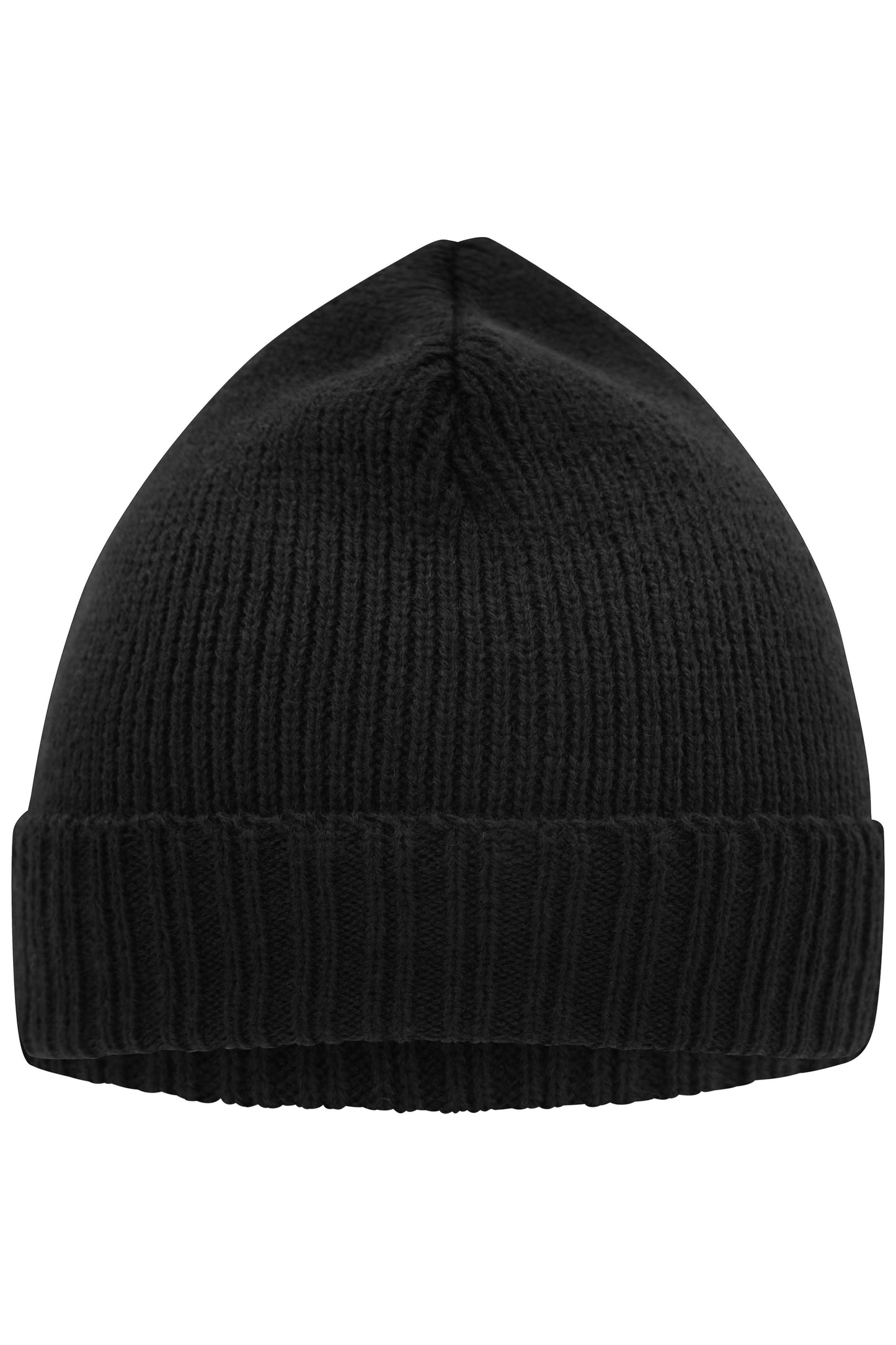 MB7111 - Basic Knitted Beanie in black Größe one size von Daiber