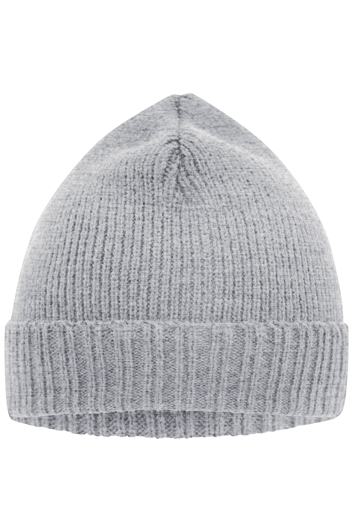 MB7111 - Basic Knitted Beanie in light-grey-melange Größe one size von Daiber