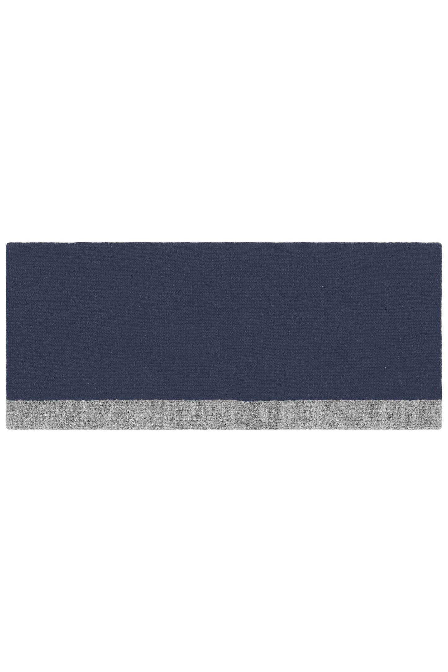 MB7401 - Reversible Headband in navy/grey-heather Größe one size von Daiber