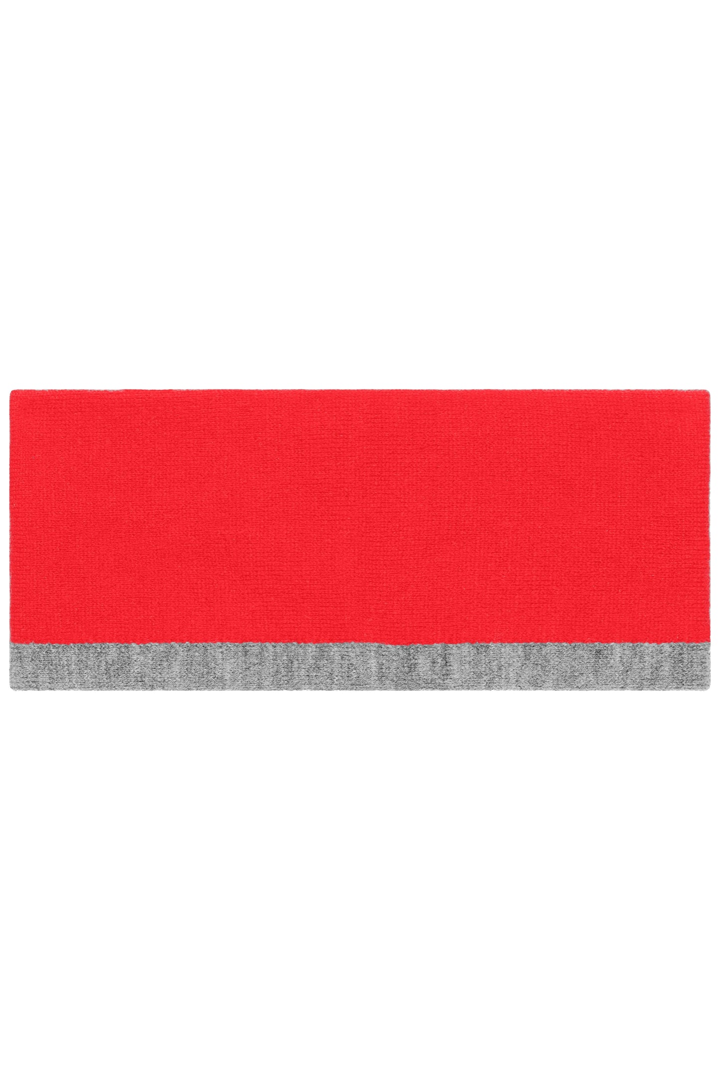 MB7401 - Reversible Headband in red/grey-heather Größe one size von Daiber