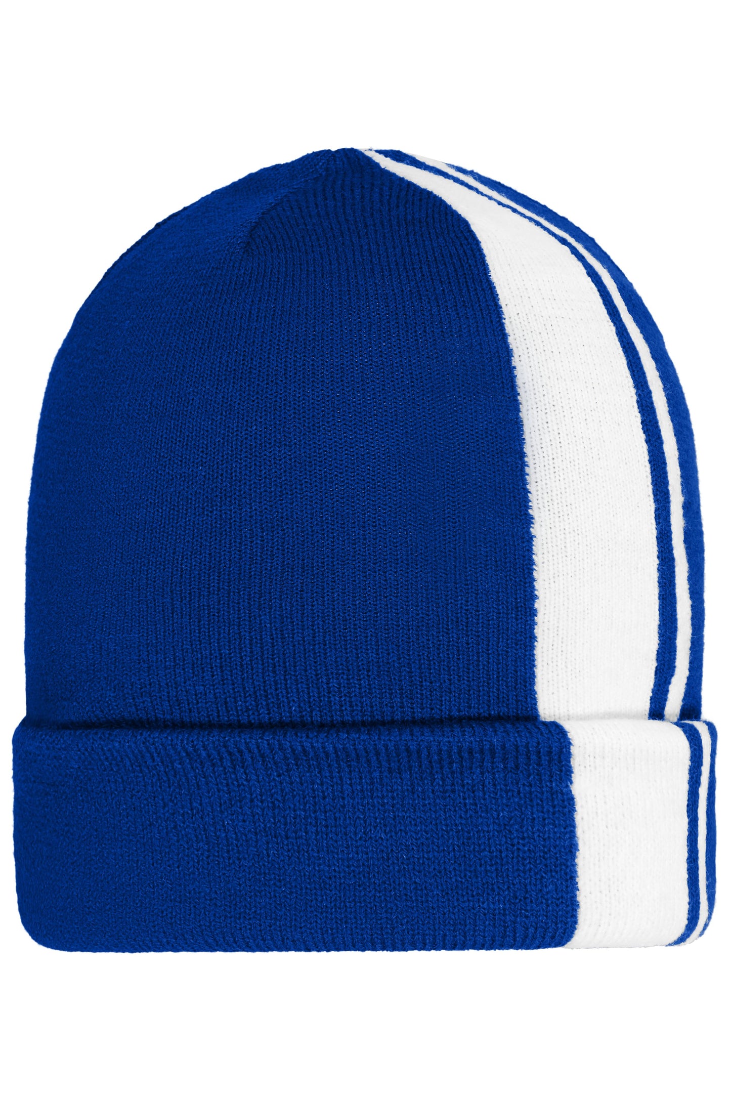 MB7405 - Winter Beanie in electric-blue/white Größe one size von Daiber