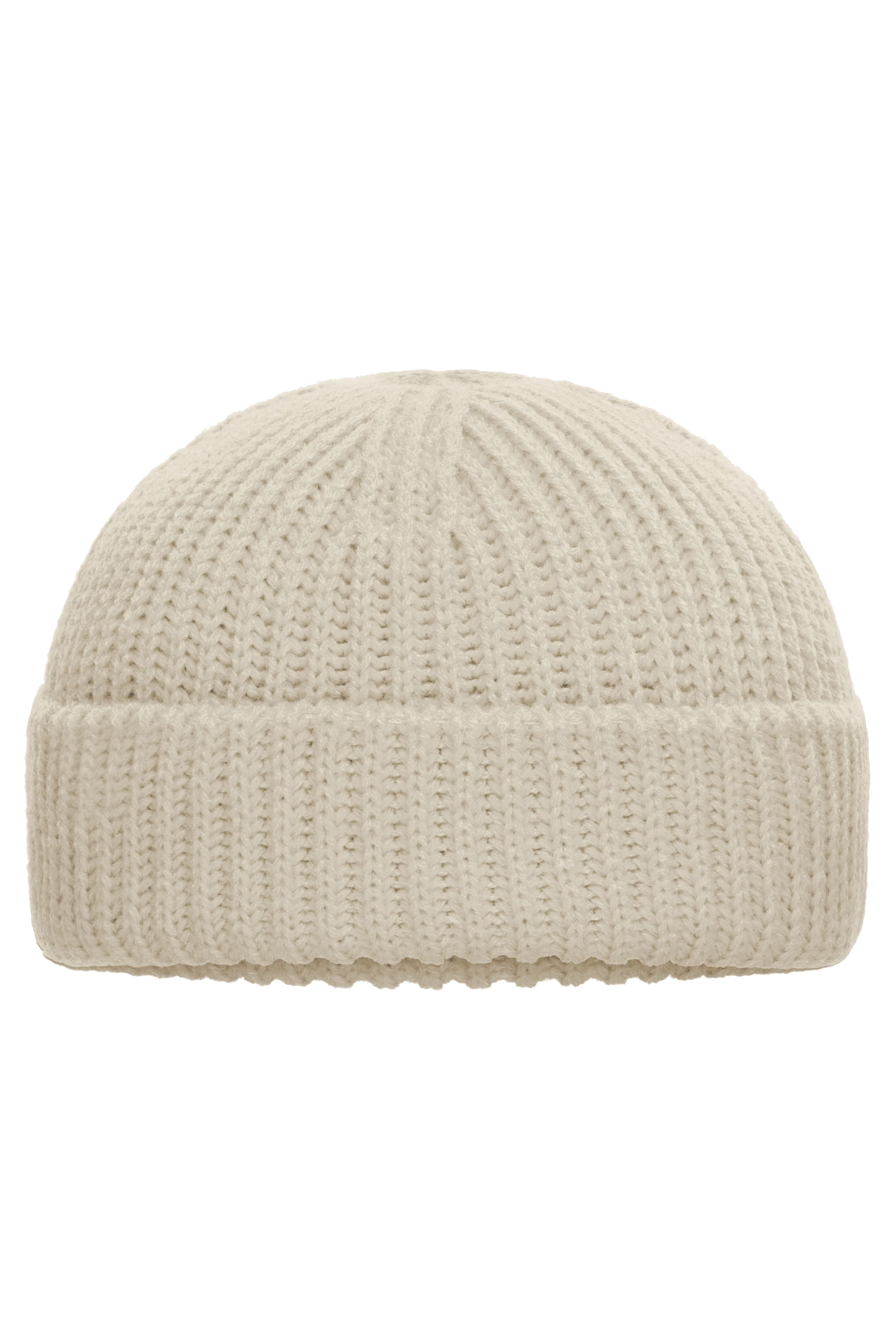 MB7408 - Fisherman Beanie in sandstone Größe one size von Daiber