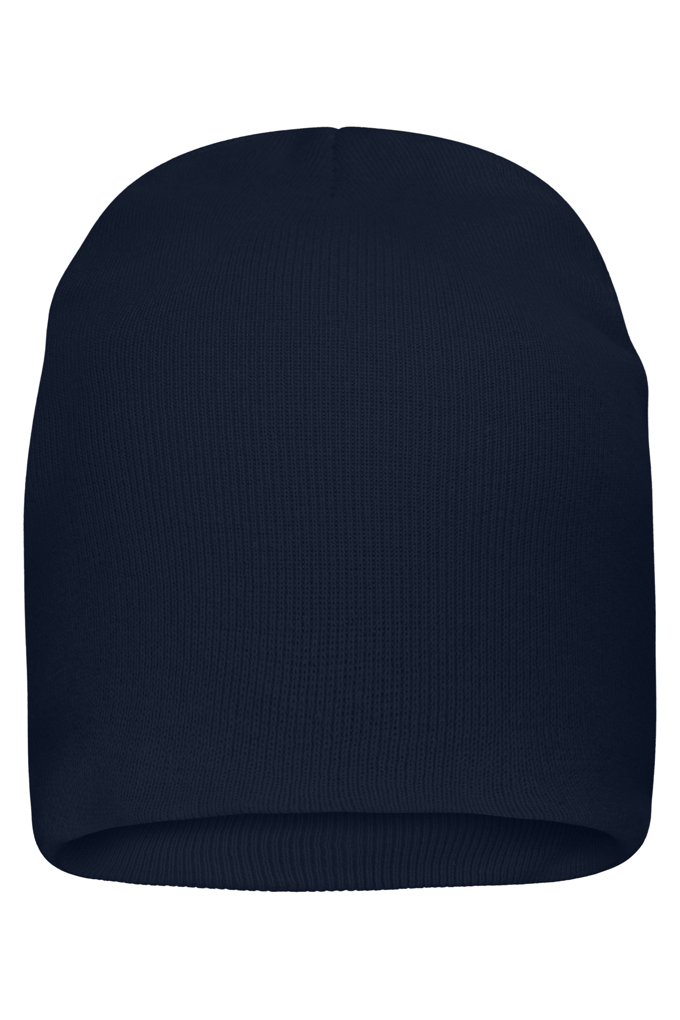 MB7410 - Bio Cotton Casual Beanie in navy Größe one size von Daiber