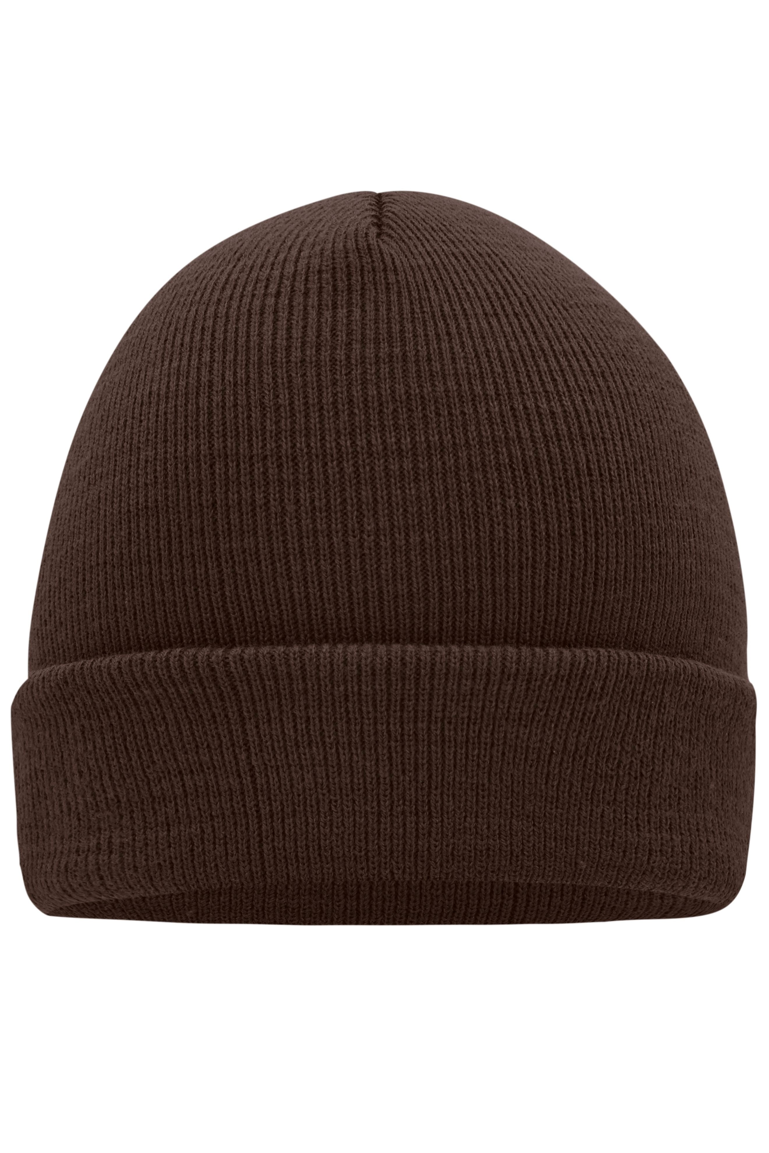 MB7500 - Knitted Cap in chocolate Größe one size von Daiber