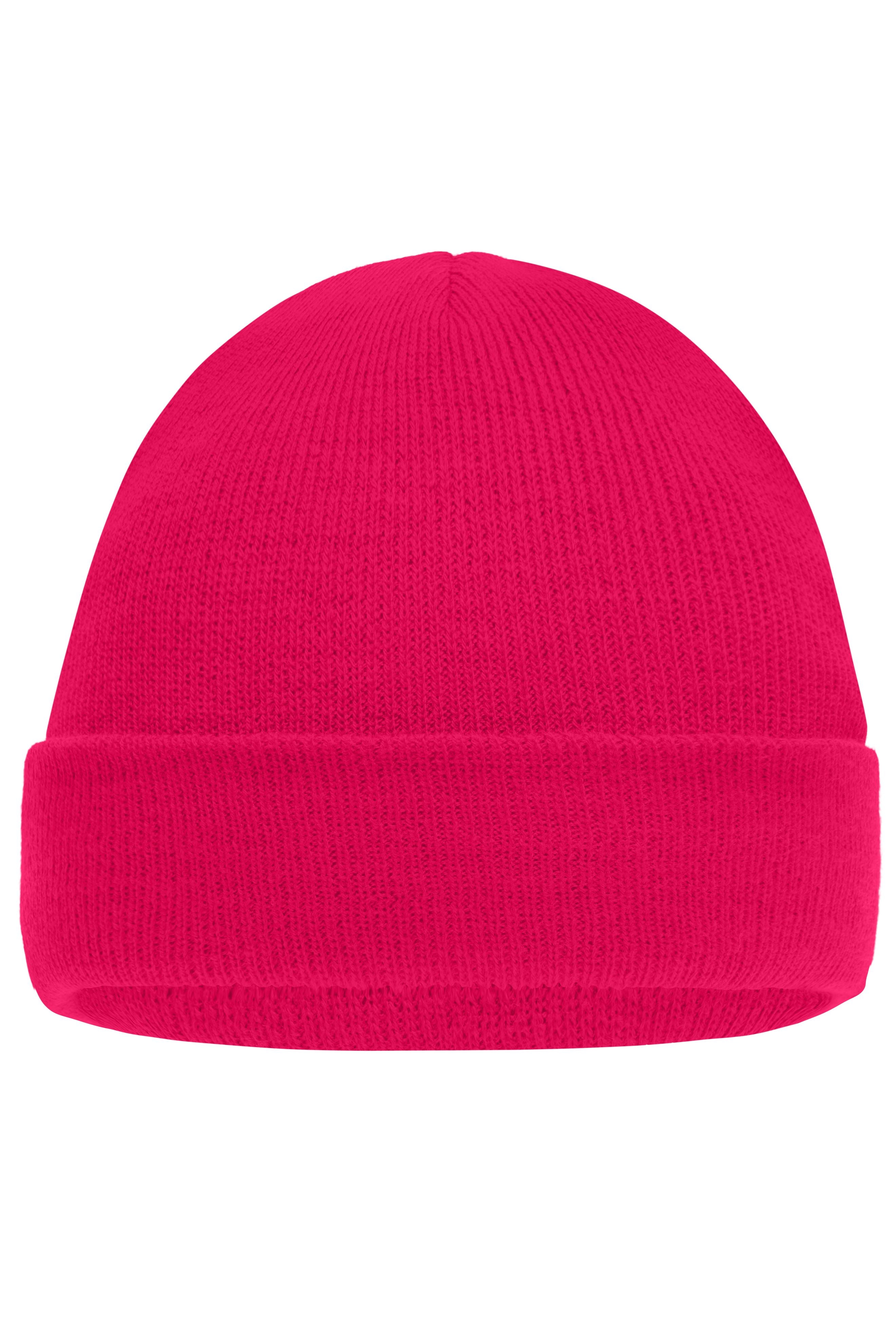 MB7501 - Knitted Cap for Kids in girl-pink Größe one size von Daiber