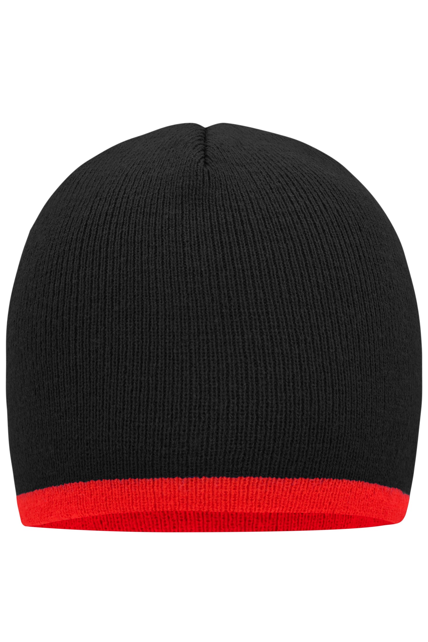 Beanie with Contrasting Border