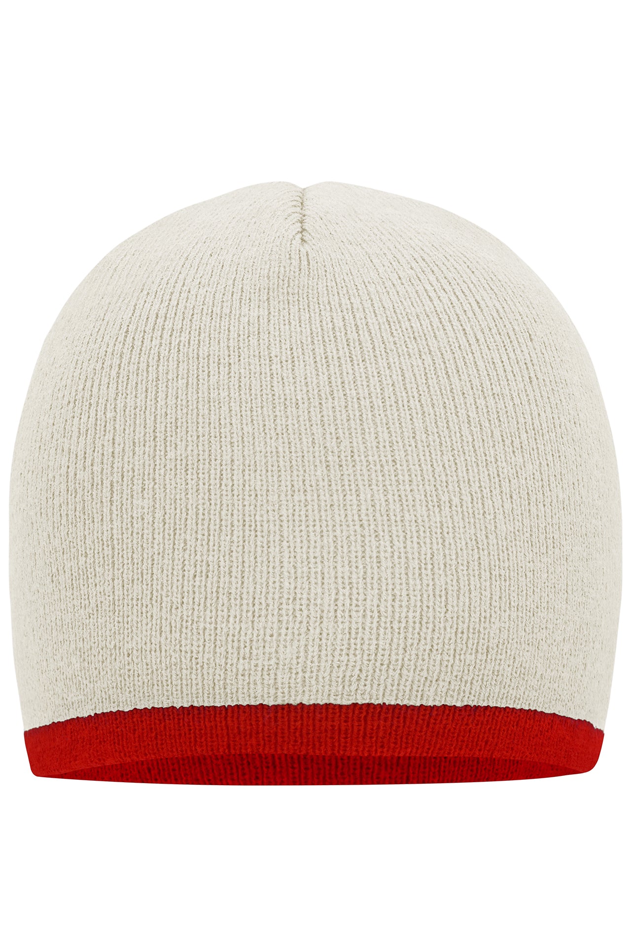 Beanie with Contrasting Border