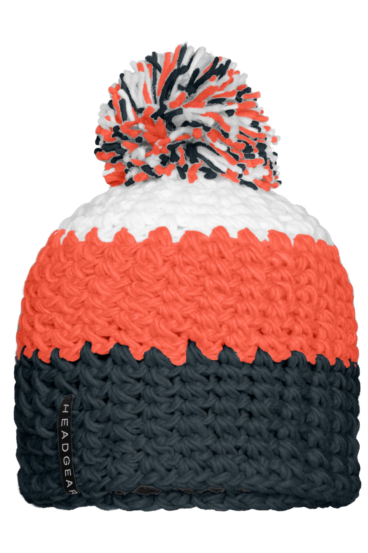 Crocheted Cap with Pompon