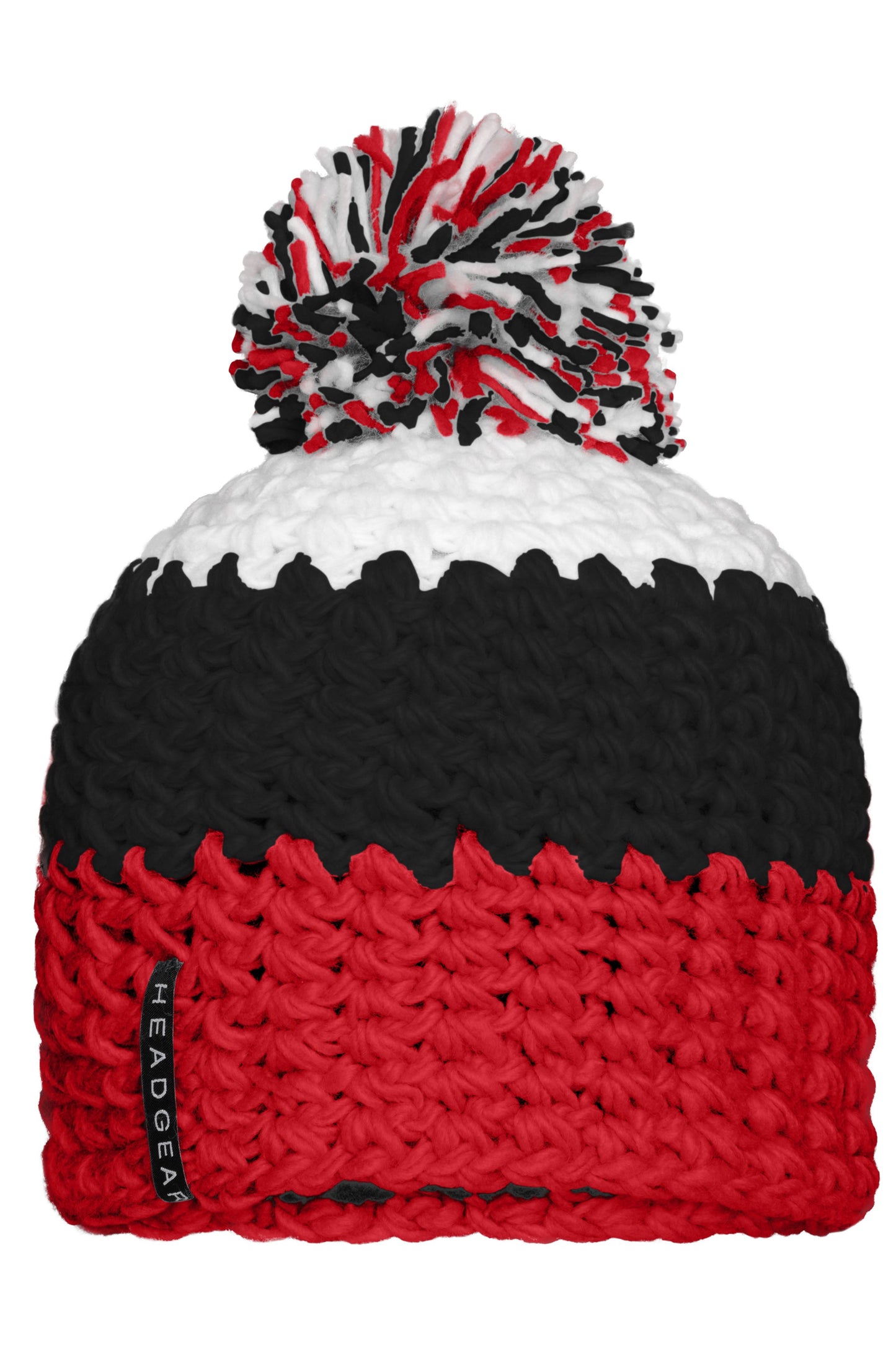 Crocheted Cap with Pompon