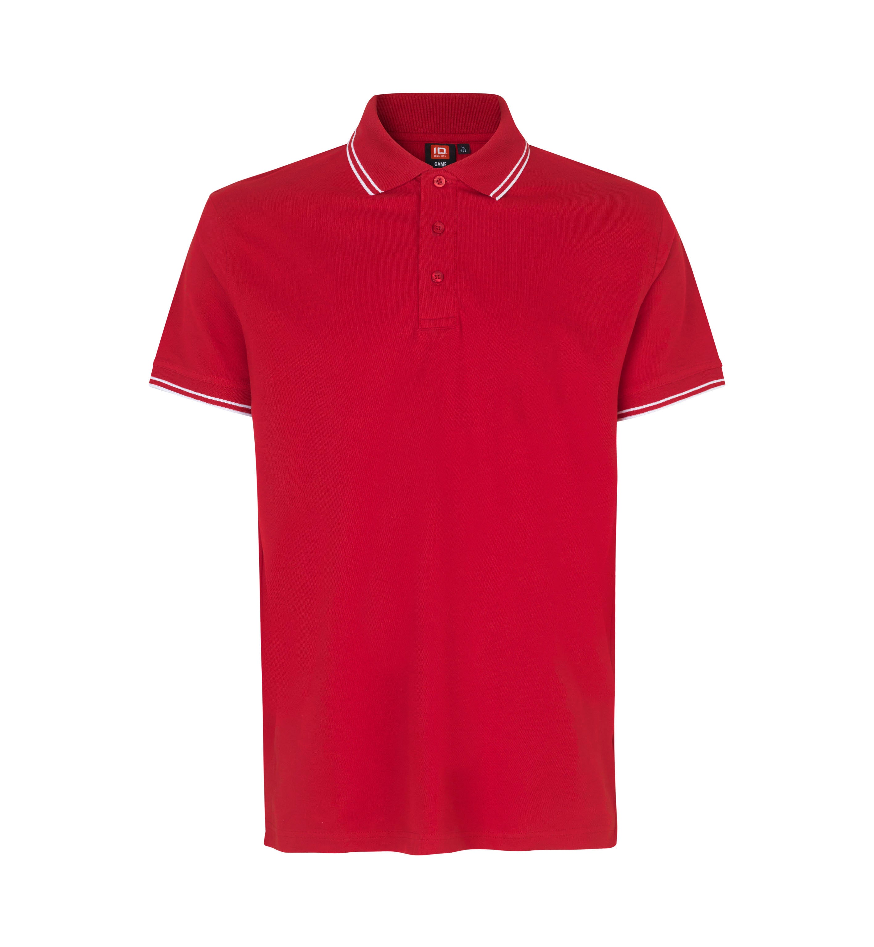 Kontrast Poloshirt | Stretch