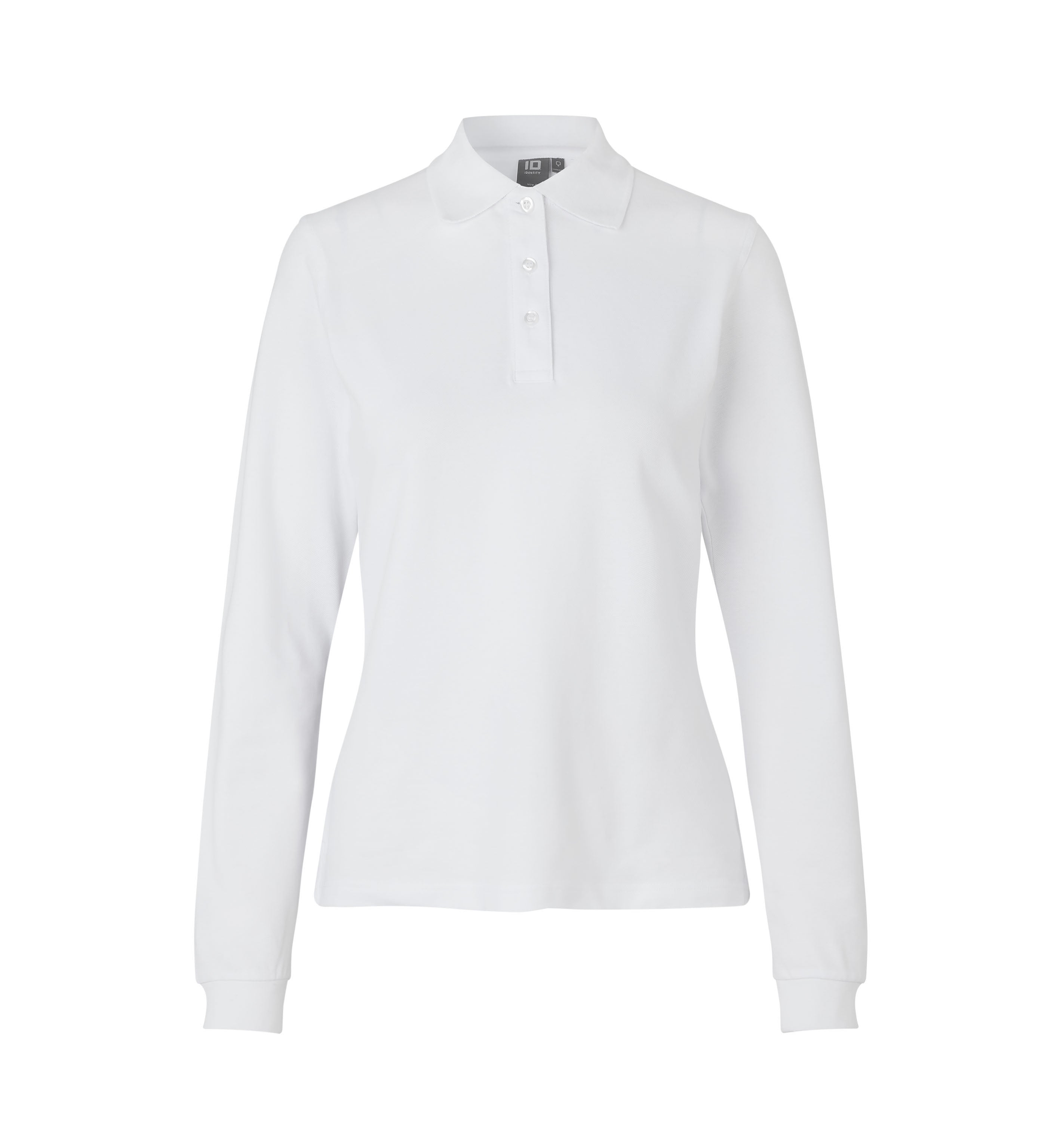 Langarm Poloshirt | Stretch | Damen