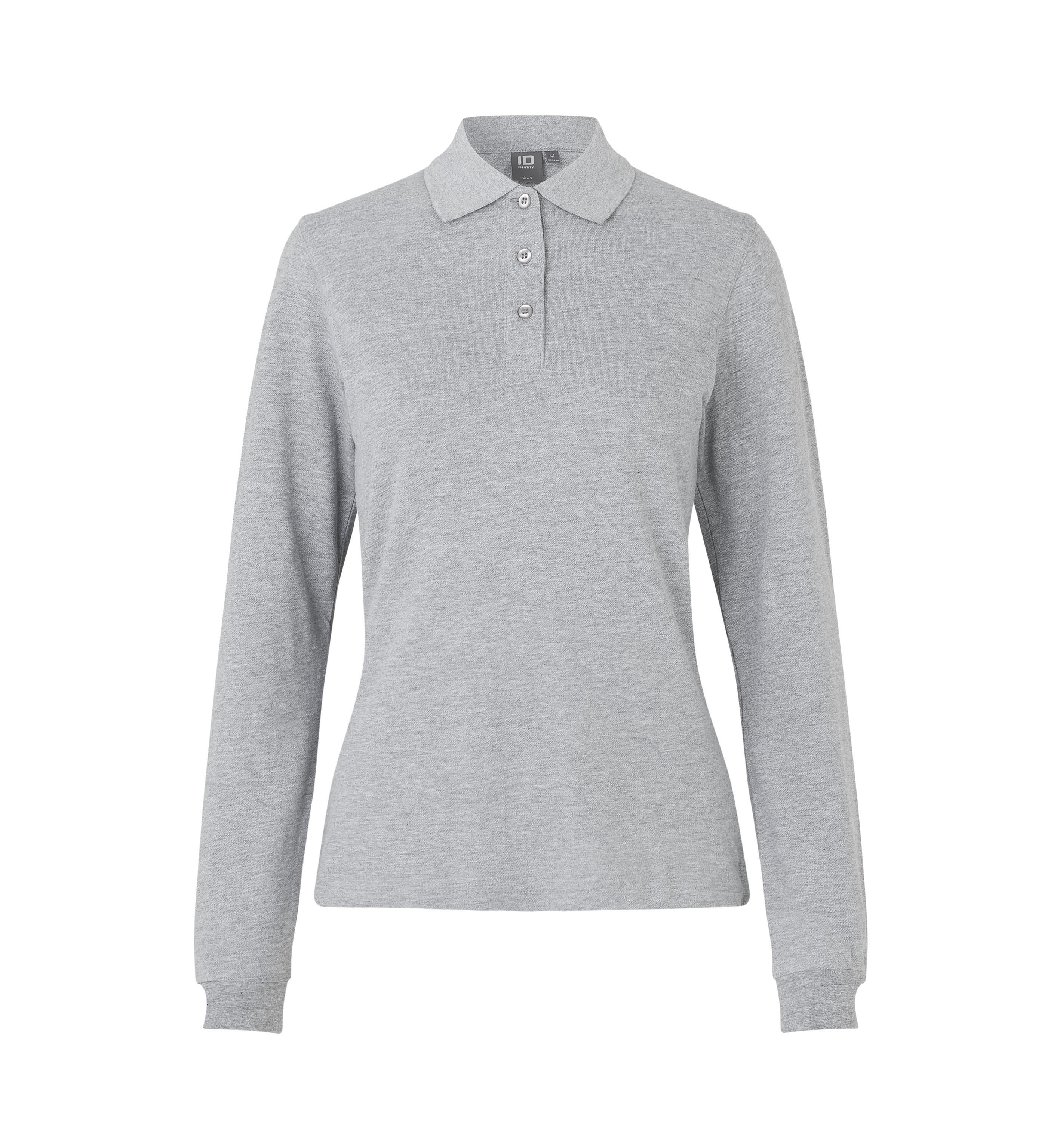 Langarm Poloshirt | Stretch | Damen