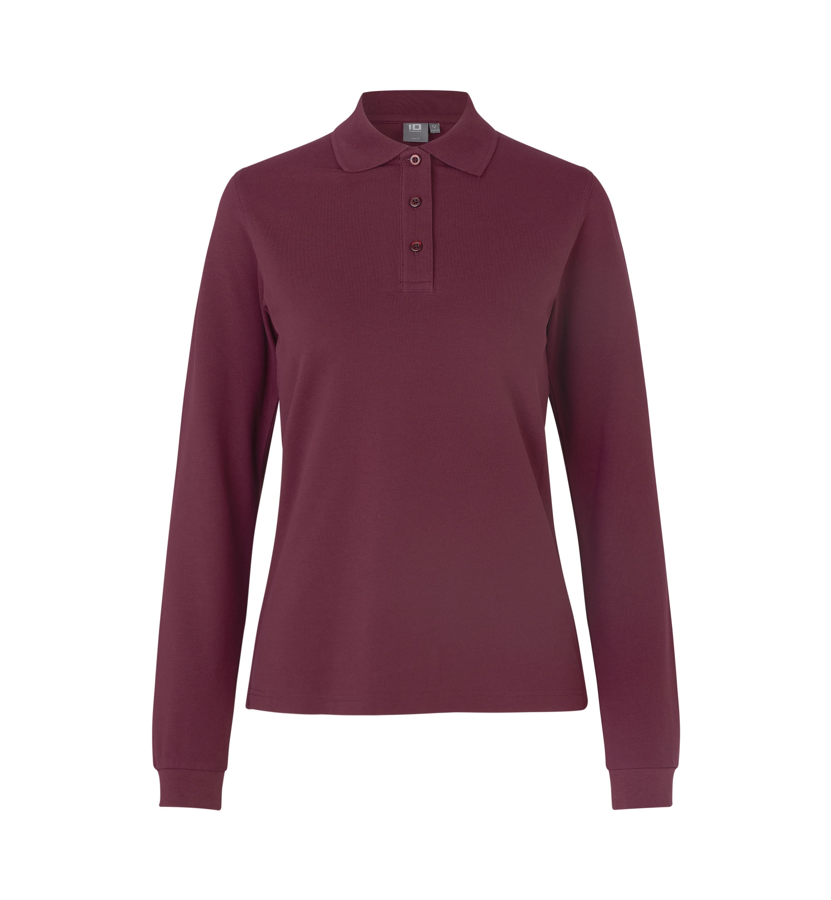 Langarm Poloshirt | Stretch | Damen