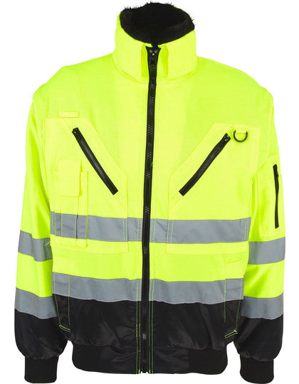 KX809S | Robust 4-in-1 Hi-Vis Pilot Jacket Oslo