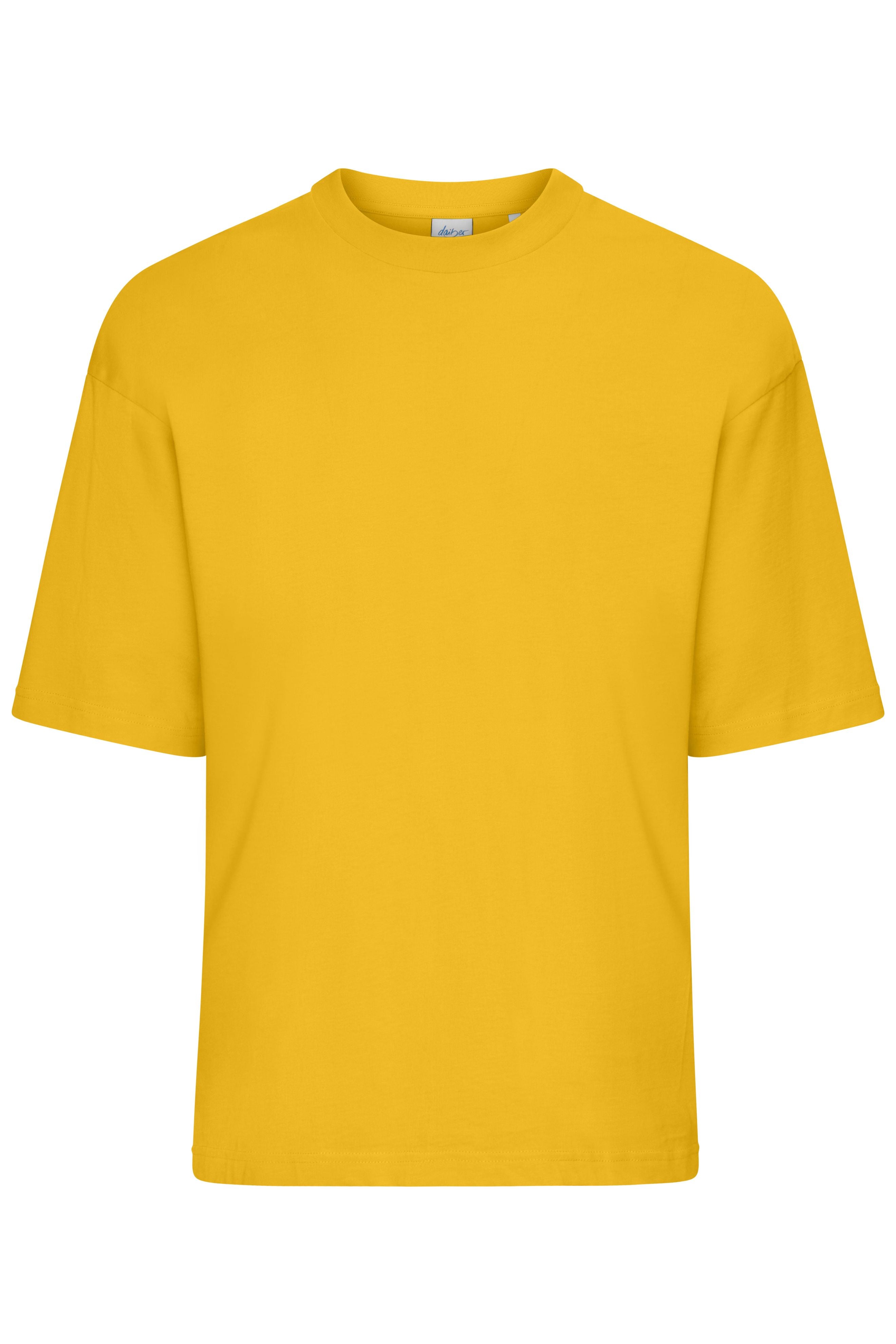 8041 - Oversized-T UNISEX in sunflower Größe XXS von Daiber