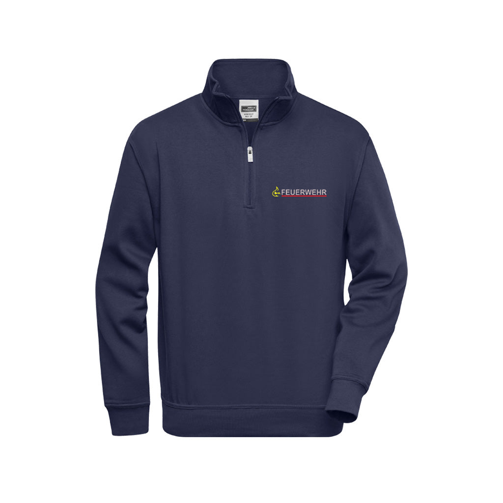 Feuerwehr Half-Zip Sweatshirt Classic