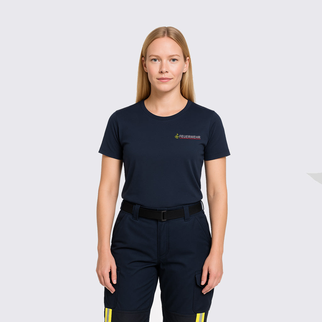 Feuerwehr T-Shirt Damen