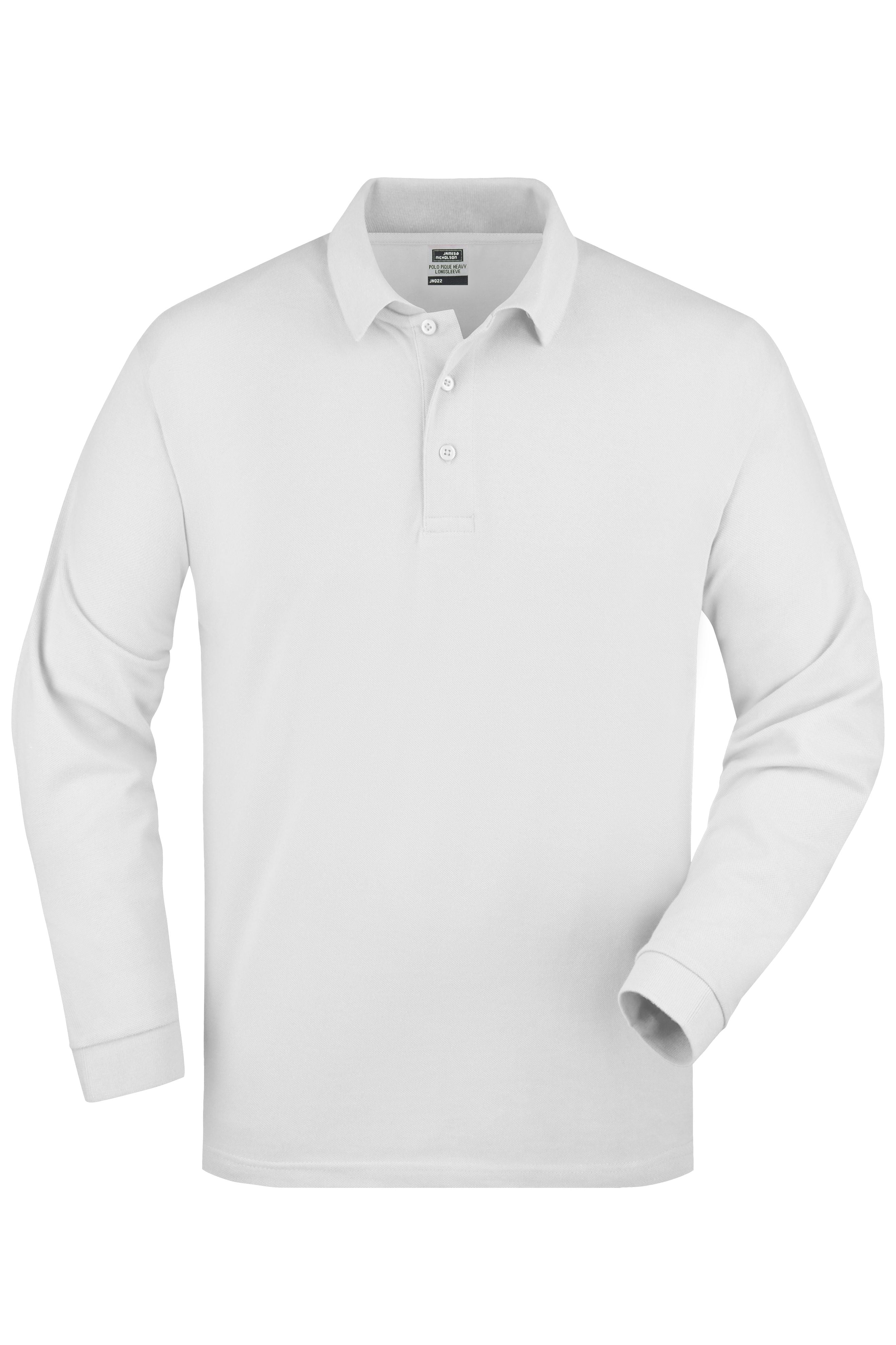 Polo-Piqué Long-Sleeved