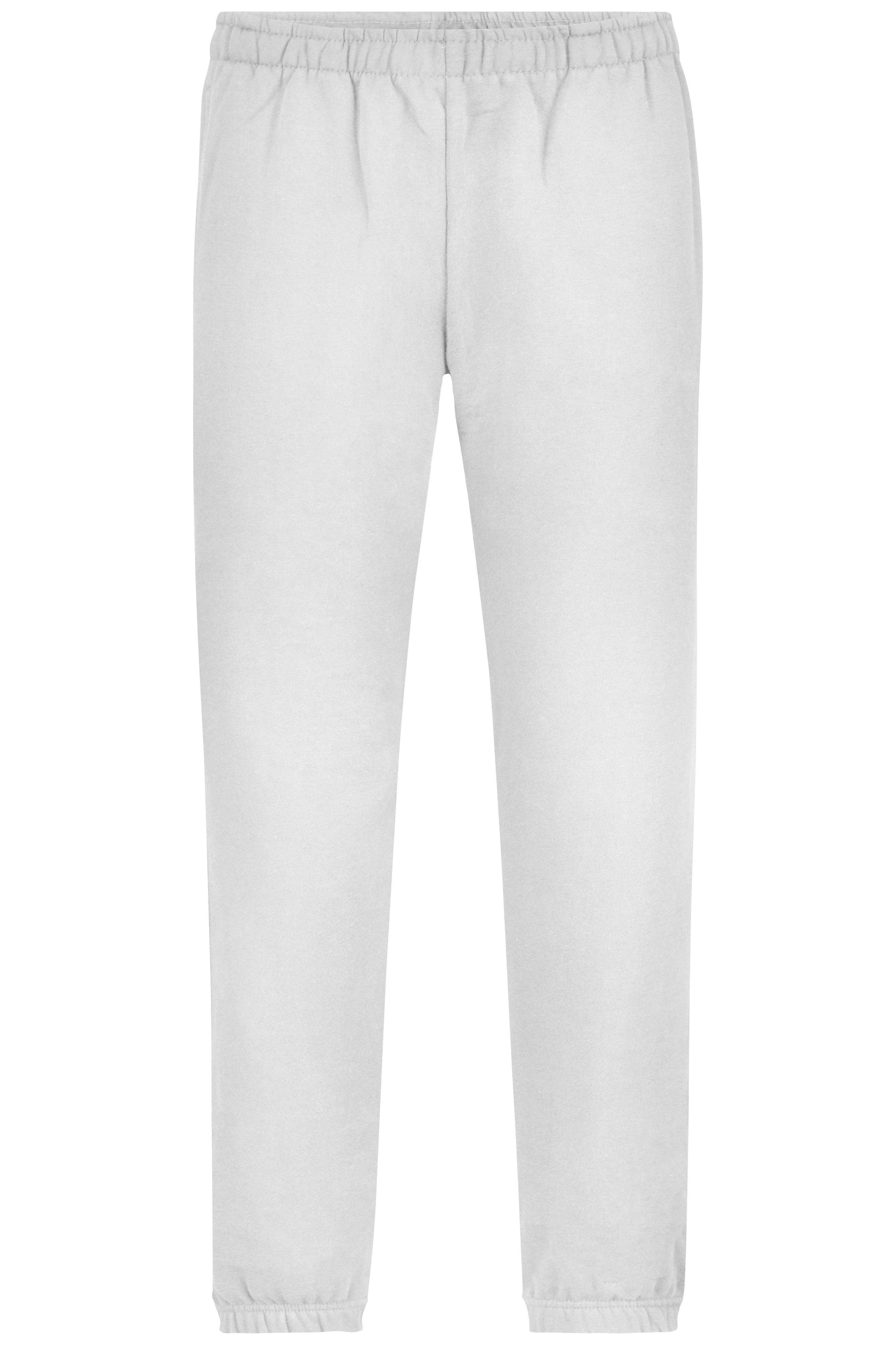 JN036 - Men's Jogging Pants in white Größe S von Daiber