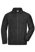 JN044 - Full-Zip Fleece in black Größe S von Daiber