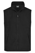 JN045 - Fleece Vest in black Größe S von Daiber