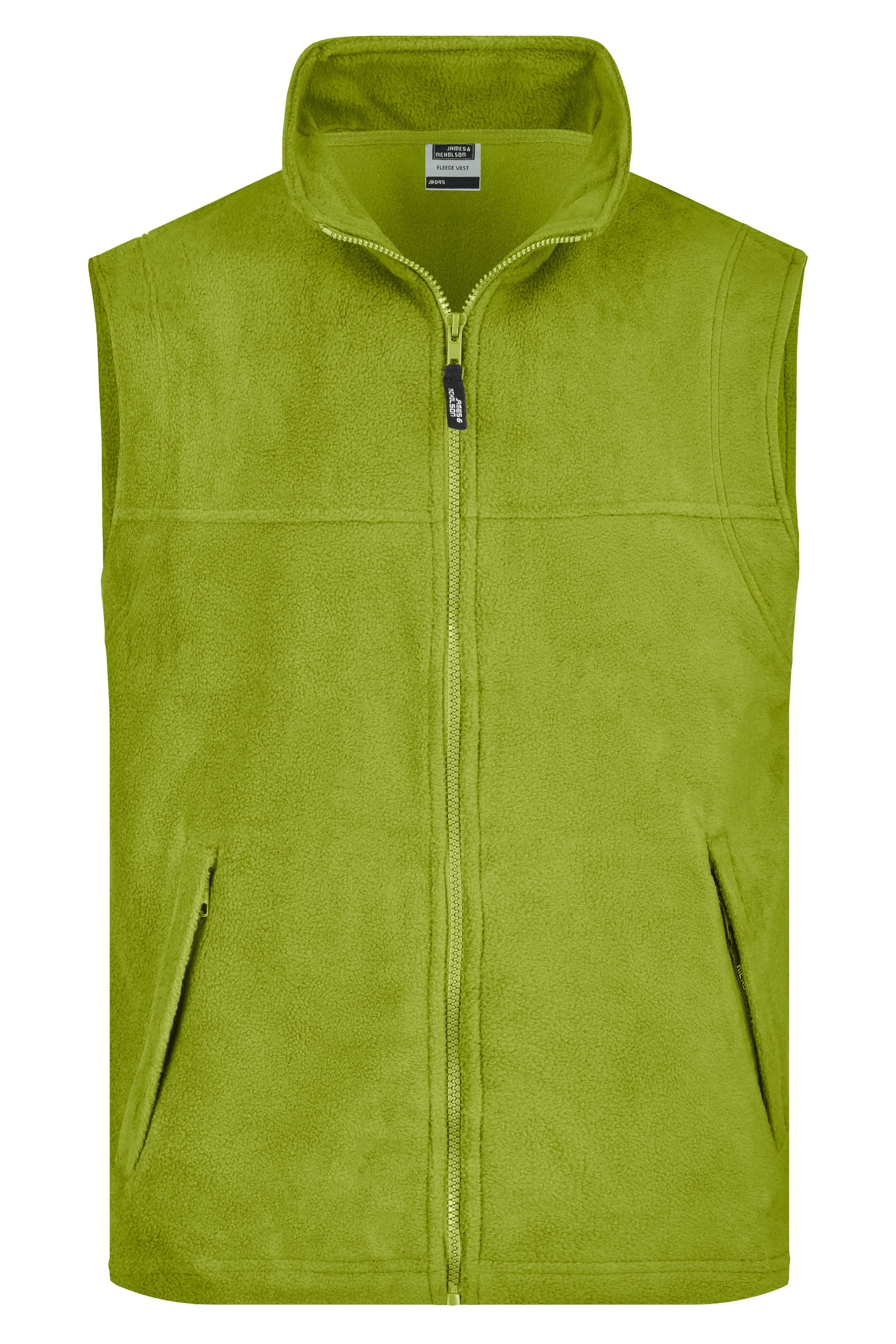 JN045 - Fleece Vest in lime-green Größe S von Daiber