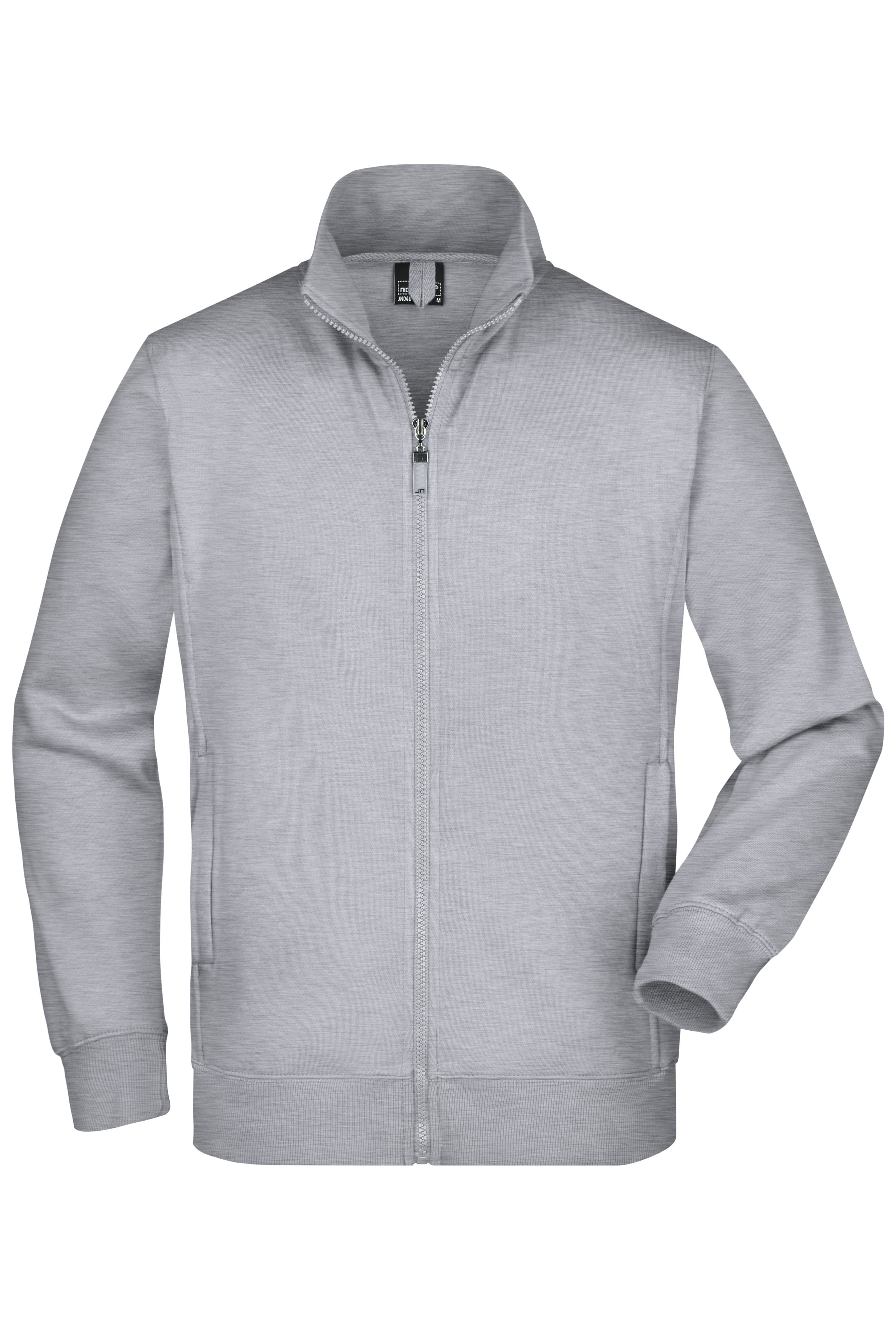 JN046 - Men's  Jacket in grey-heather Größe S von Daiber