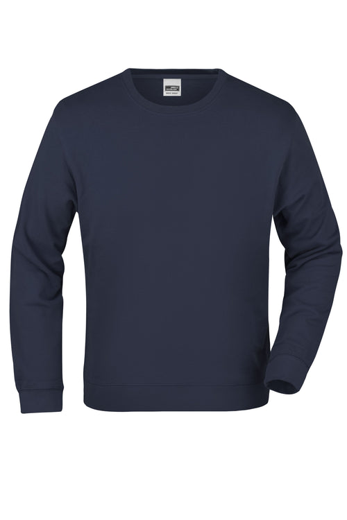 JN057 - Basic Sweat in navy Größe S von Daiber