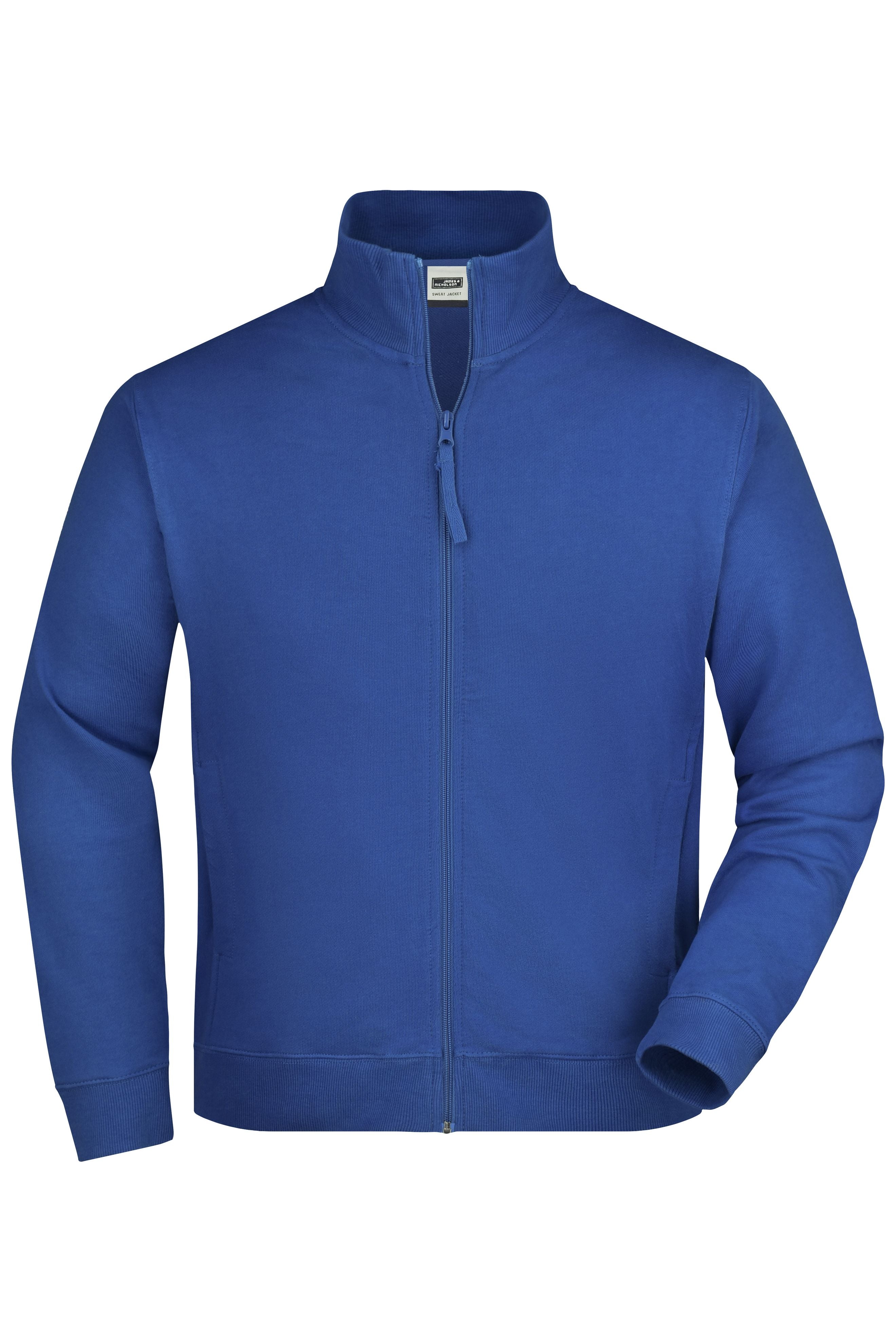JN058 - Sweat Jacket in royal Größe S von Daiber