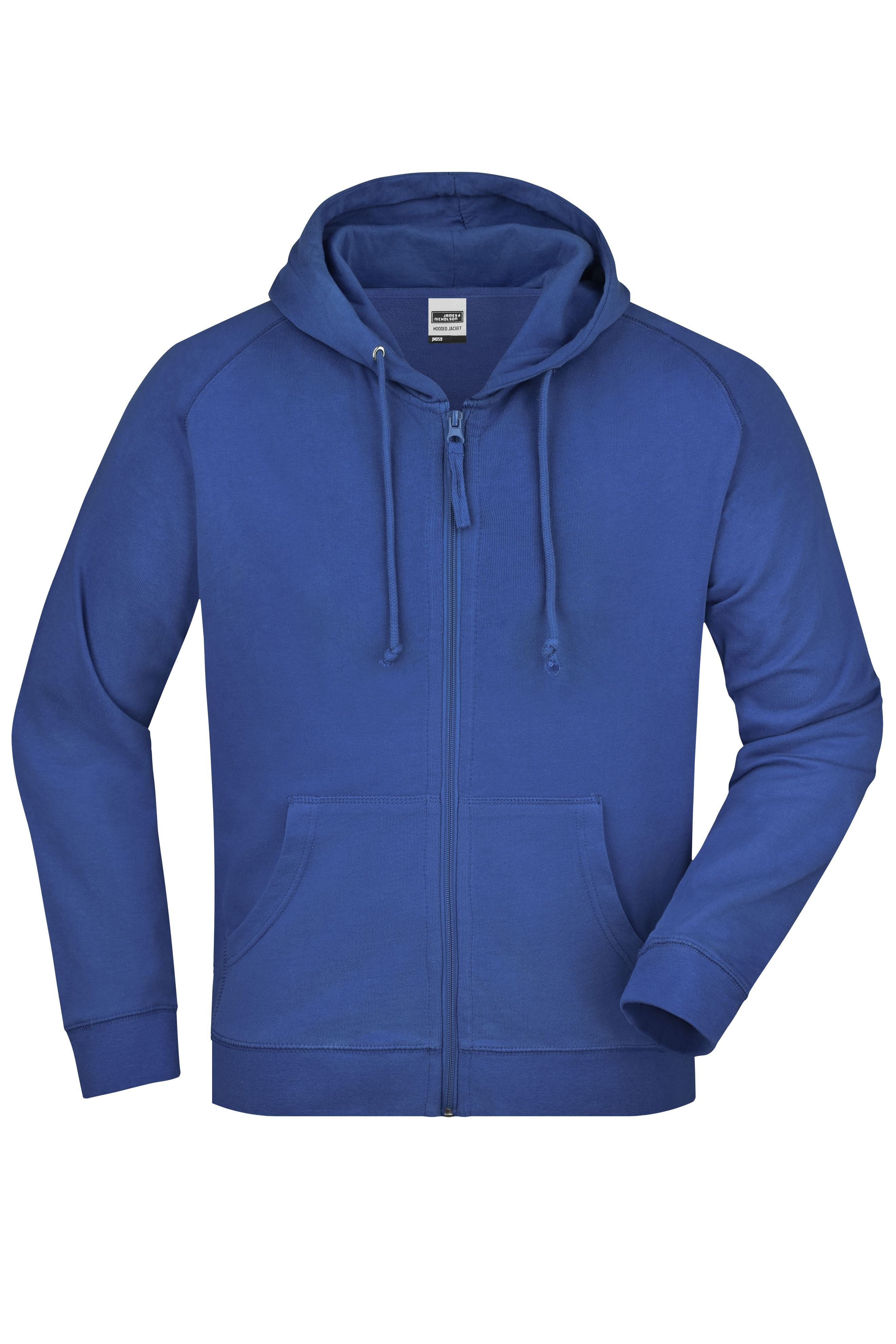 JN059 - Hooded Jacket in royal Größe S von Daiber