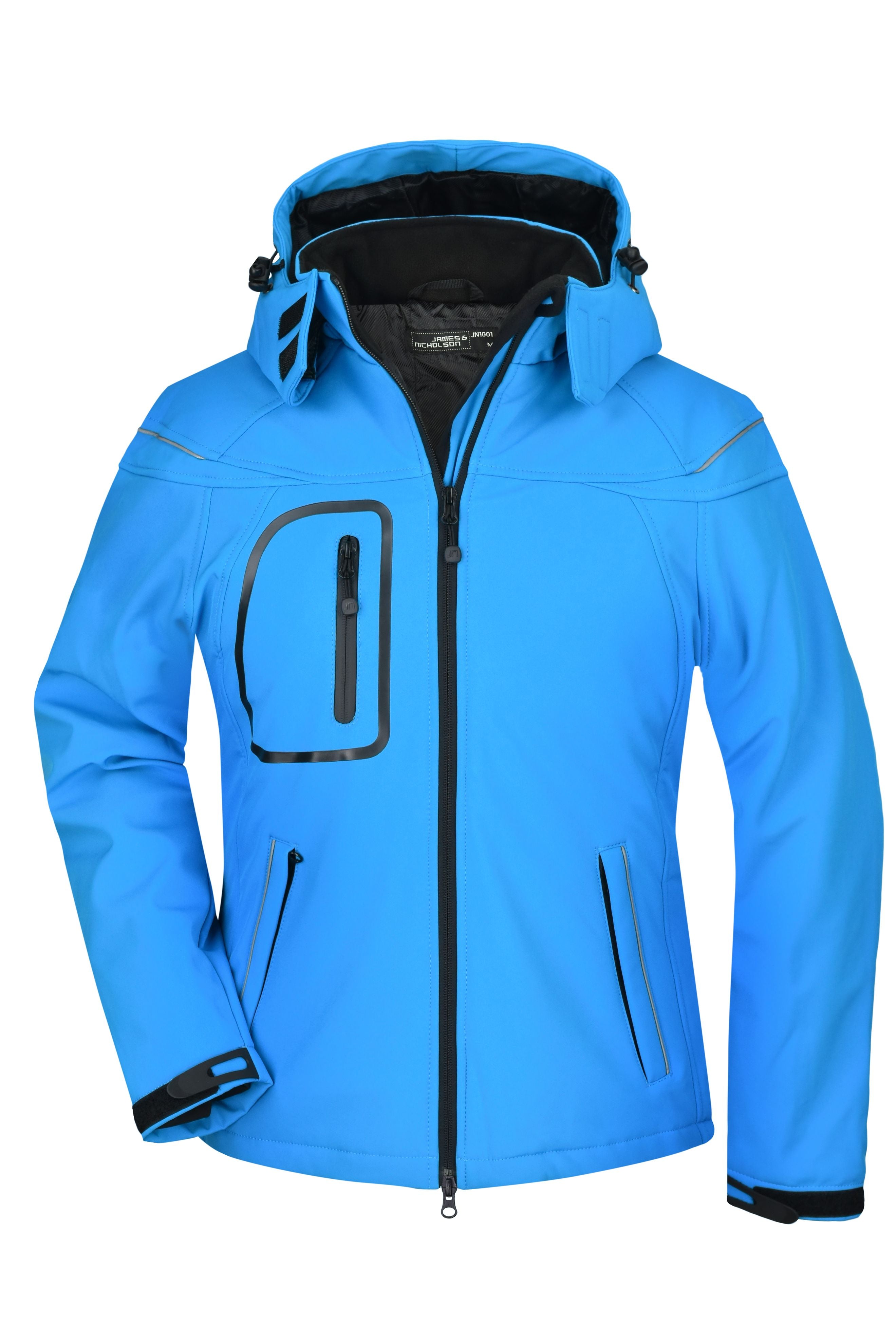 JN1001 - Ladies' Winter Softshell Jacket in aqua Größe S von Daiber
