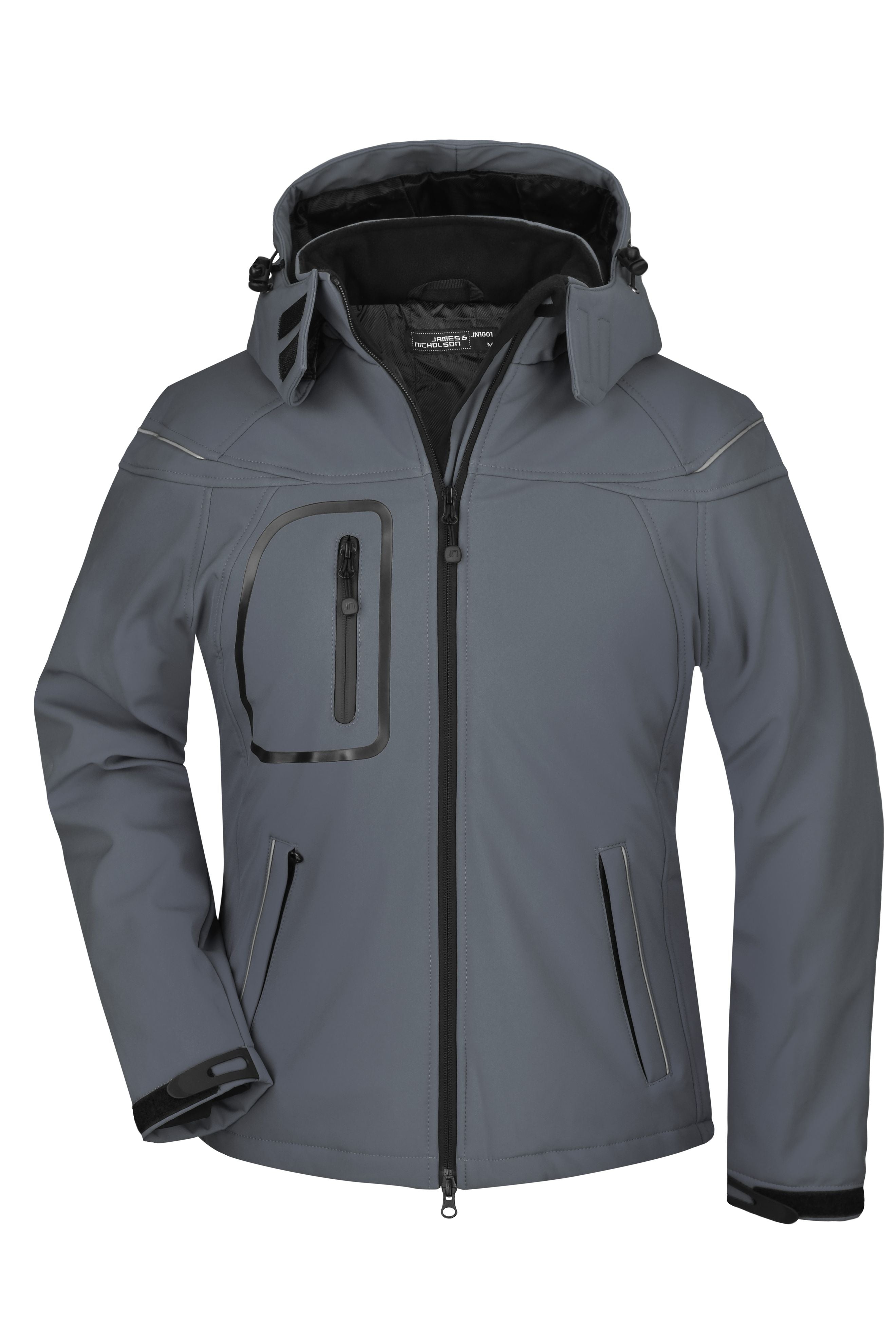 JN1001 - Ladies' Winter Softshell Jacket in carbon Größe S von Daiber