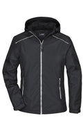 JN1117 - Ladies' Rain Jacket in black/silver Größe S von Daiber