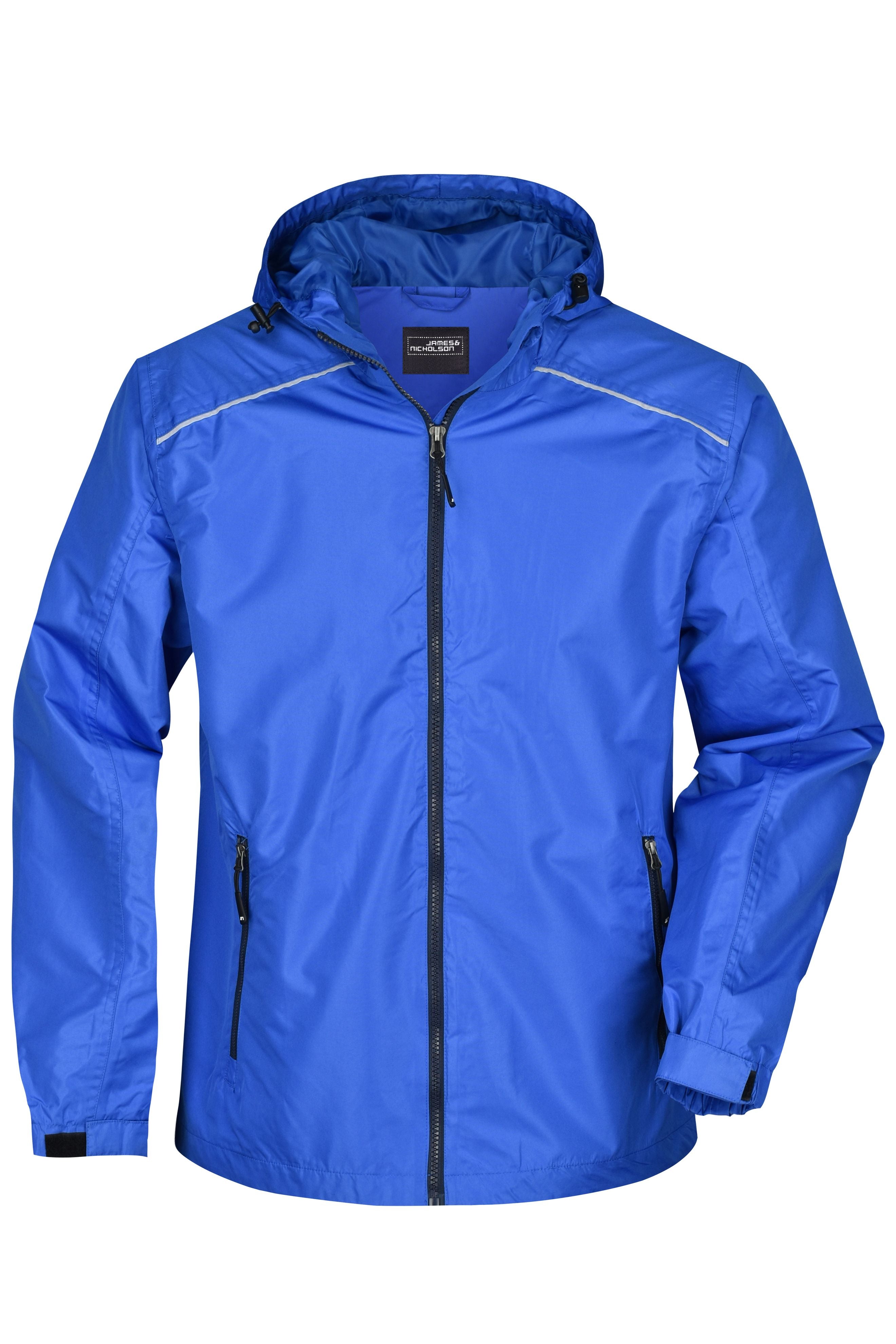 JN1118 - Men's Rain Jacket in royal/navy Größe S von Daiber