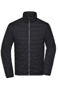 JN1120 - Men's Padded Jacket in black Größe S von Daiber